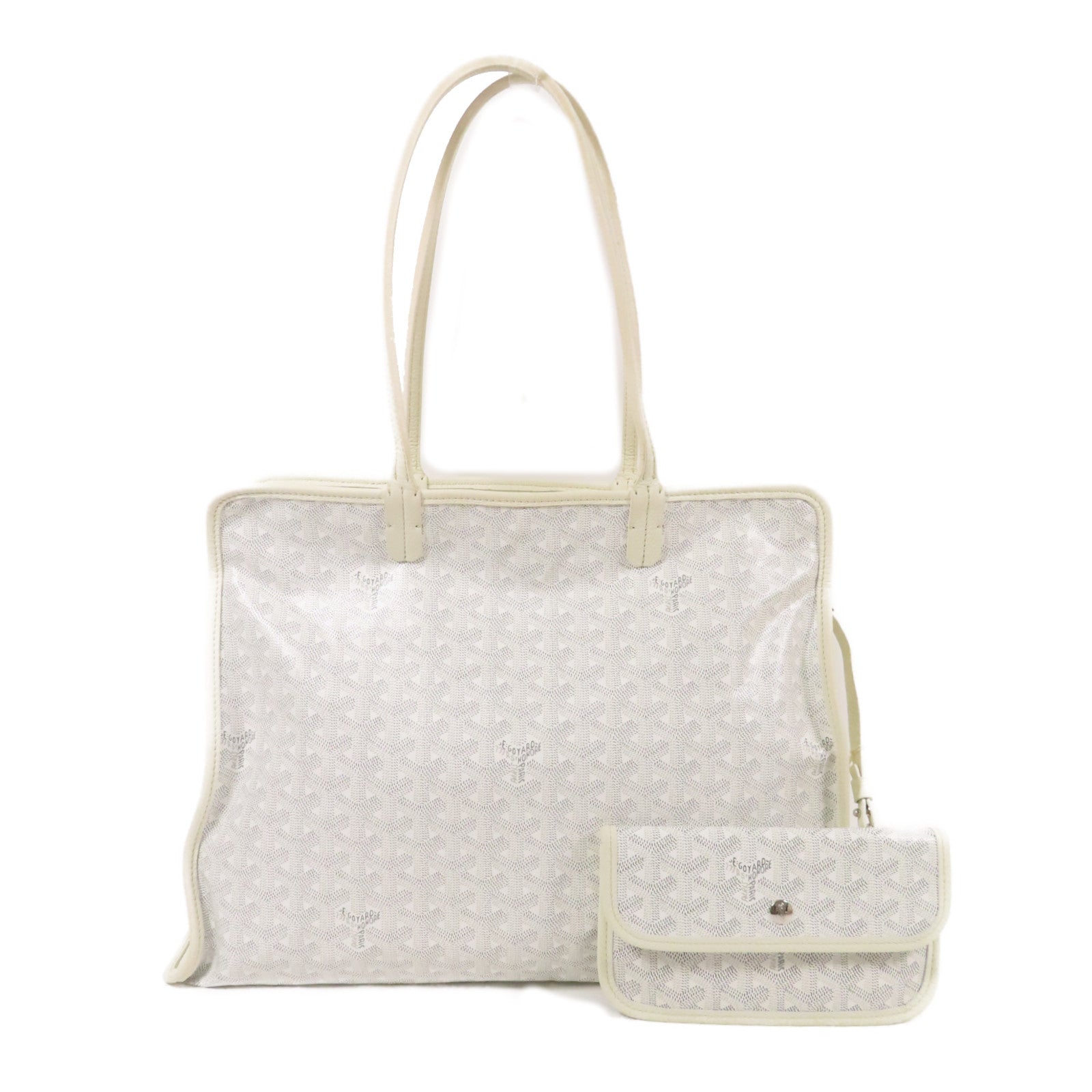 GOYARD 塗層帆布Sac Hardy PM銀扣肩背袋