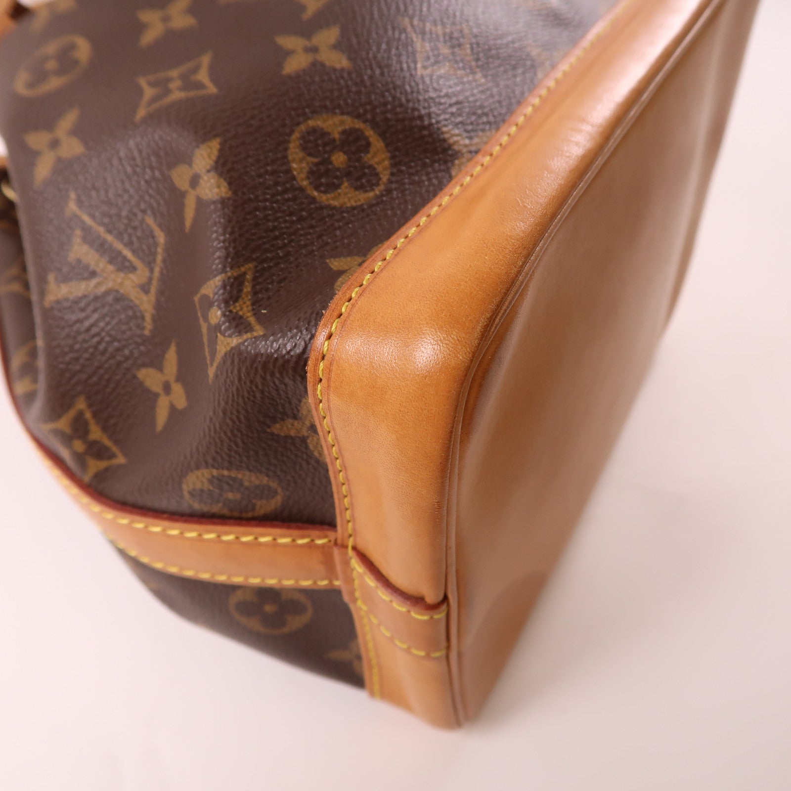 LOUIS VUITTON Monogram Noe BB金扣肩背袋啡色