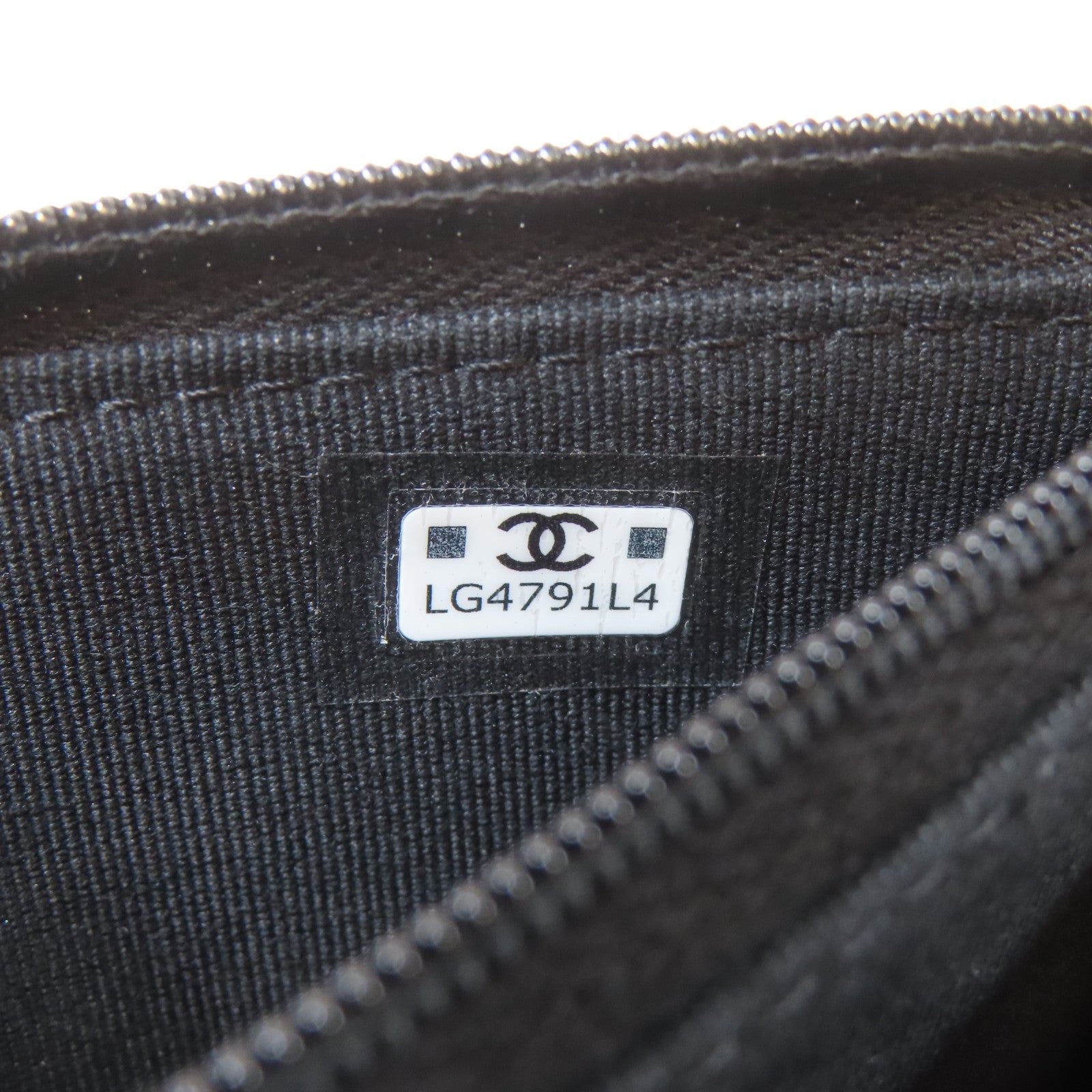 CHANEL 菱格Caviar皮革Chain Shoulder Bag金扣鏈帶肩背袋黑色