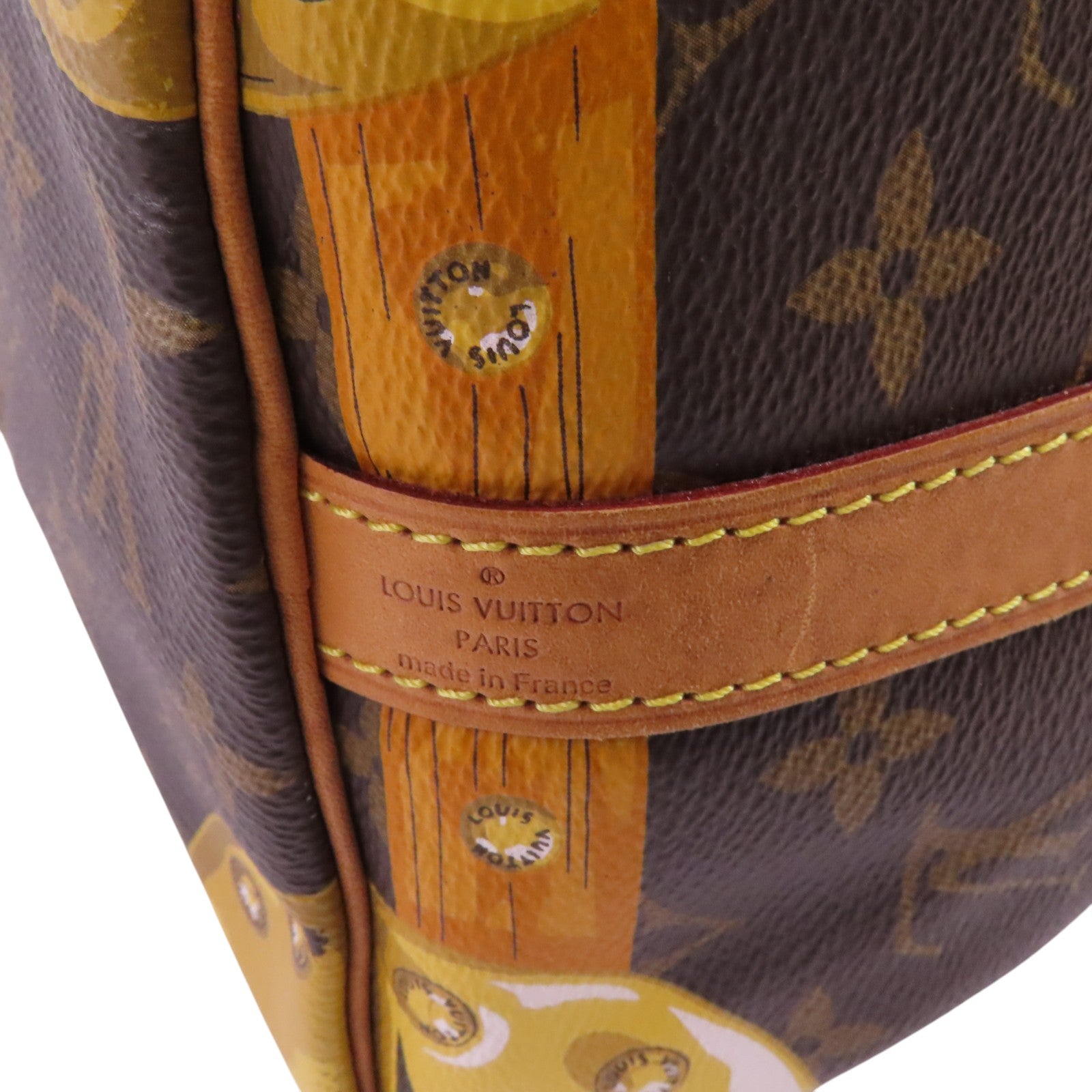 LOUIS VUITTON Monogram Speedy Bandouliere 30 Summer Trunk金扣手挽肩背兩用袋