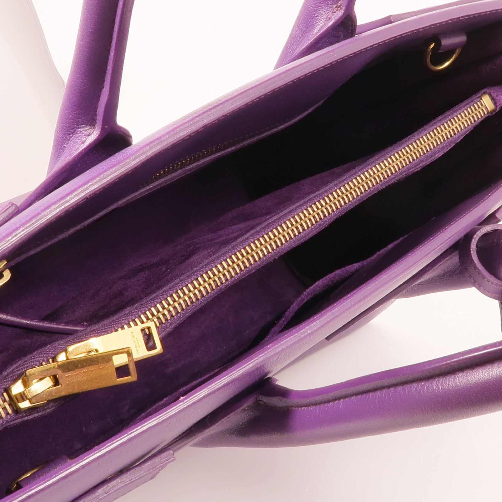 SAINT LAURENT 牛皮皮革Sac De Jour金扣手挽肩背兩用袋