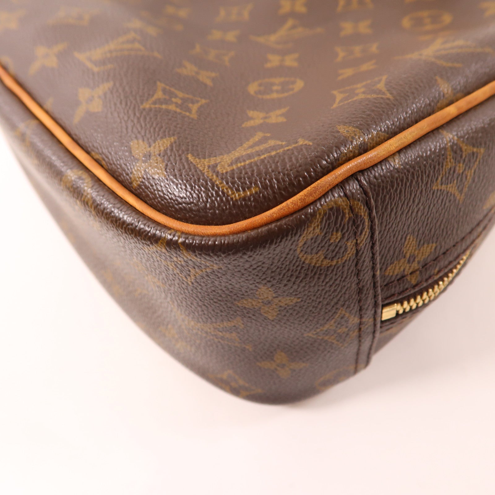 LOUIS VUITTON 【激減優惠】Monogram Trouville金扣手挽袋