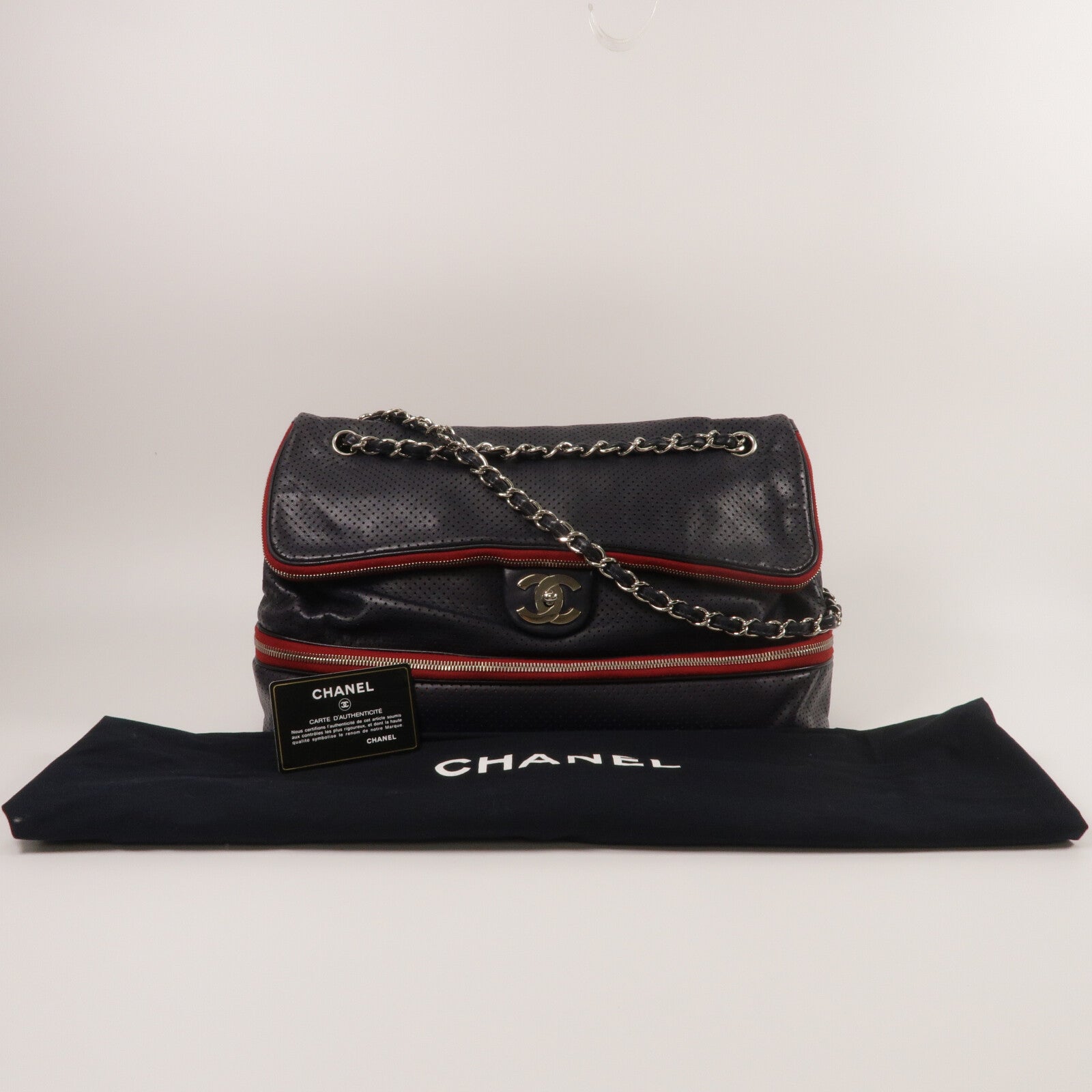 CHANEL 羊皮皮革Chain Shoulder 鏈帶肩背袋