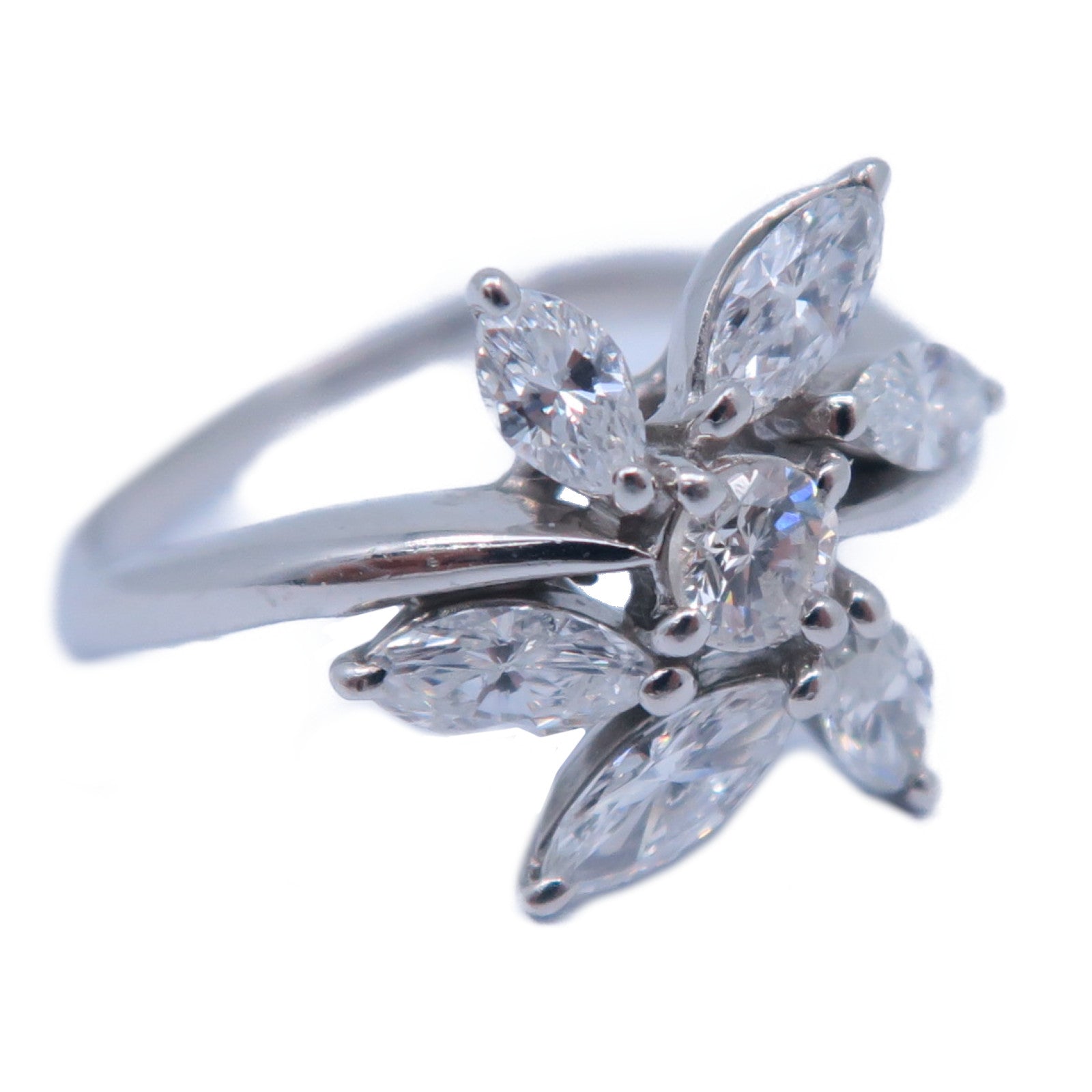 JEWELRY 【激減優惠】PT900鉑金Diamond Ring 1.00ct鑽石戒指US#7.5