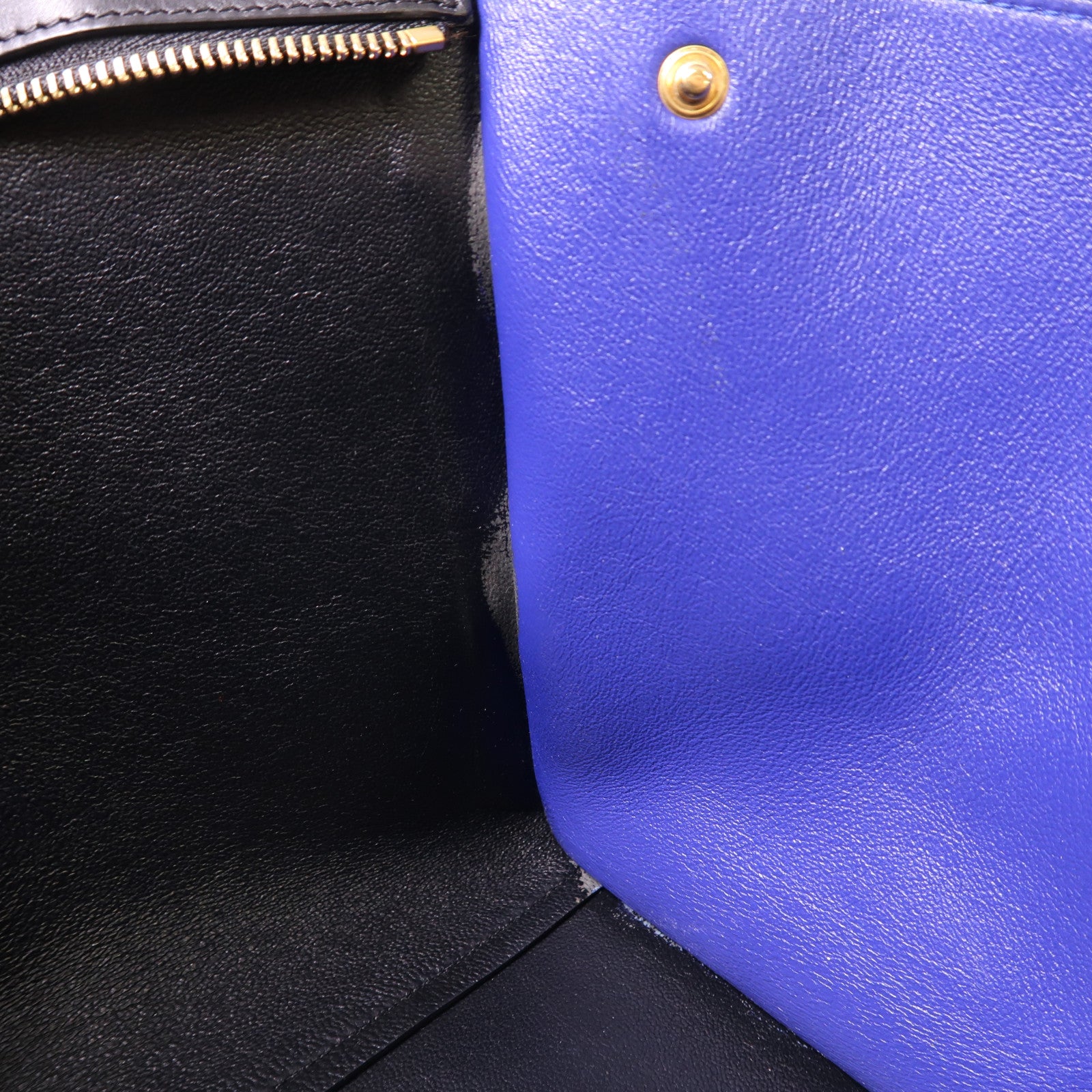 CELINE 牛皮皮革Trapeze金扣手挽肩背兩用袋