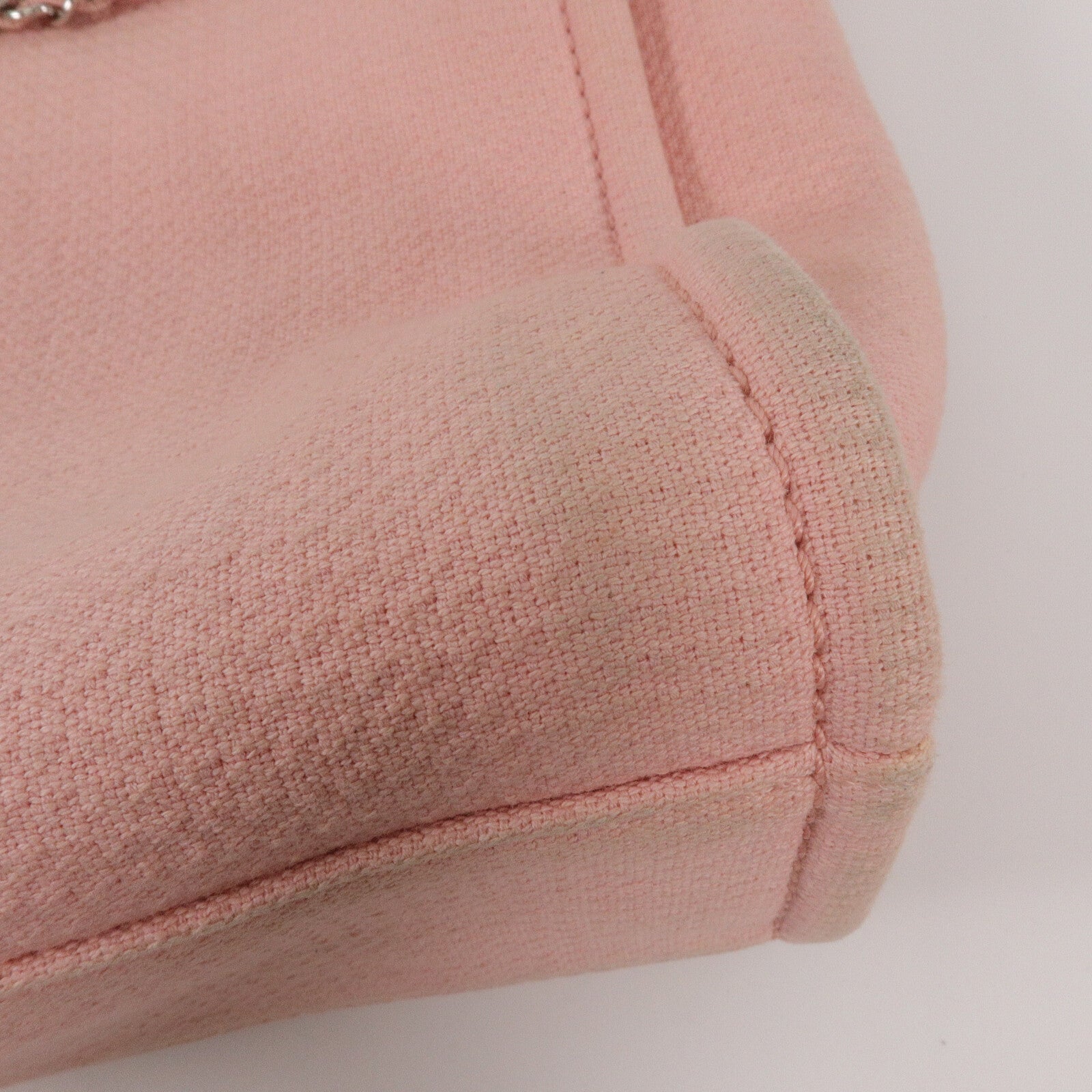 CHANEL 帆布Deauville Tote Small手挽袋