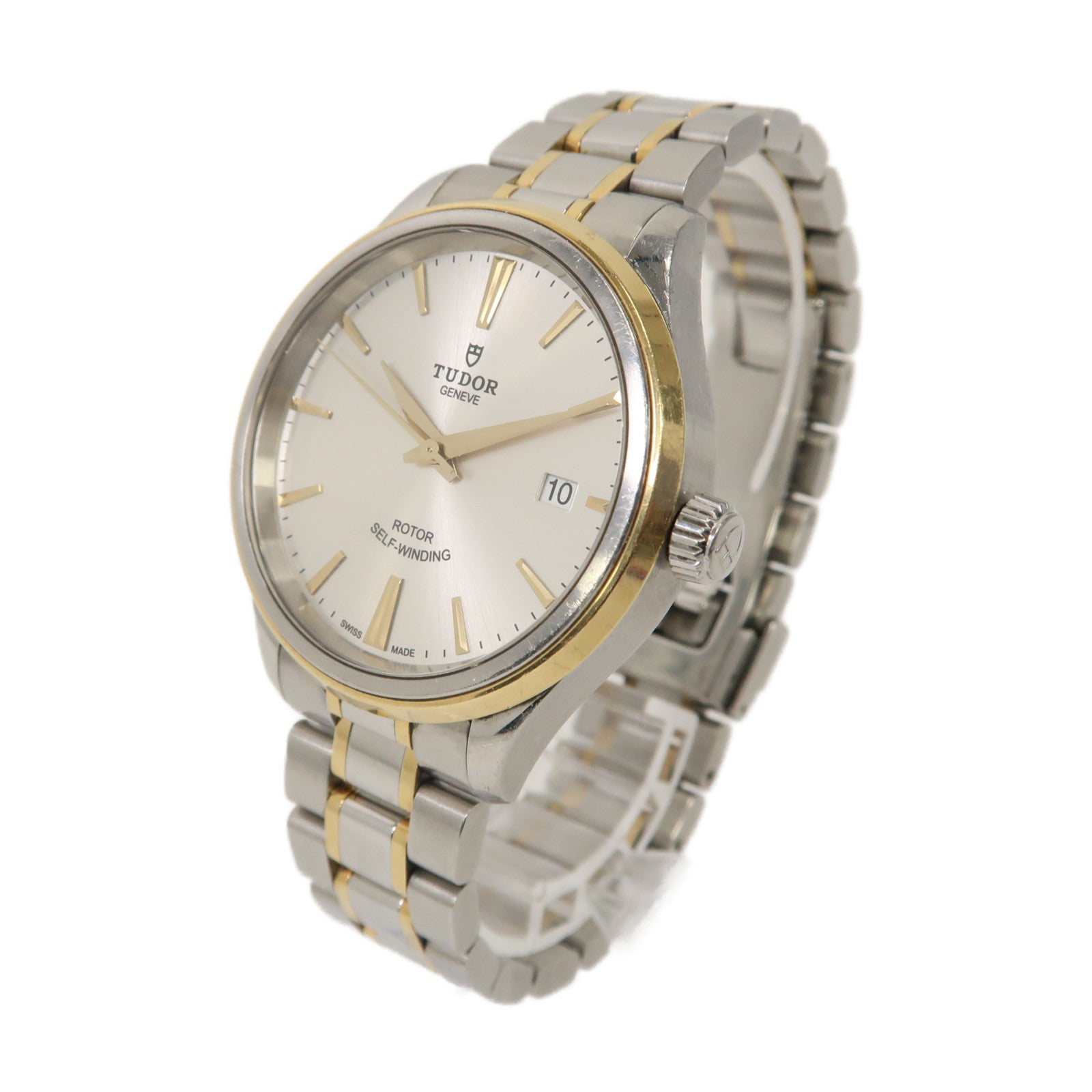 TUDOR TUDOR Style不鏽鋼手錶自動機芯銀色