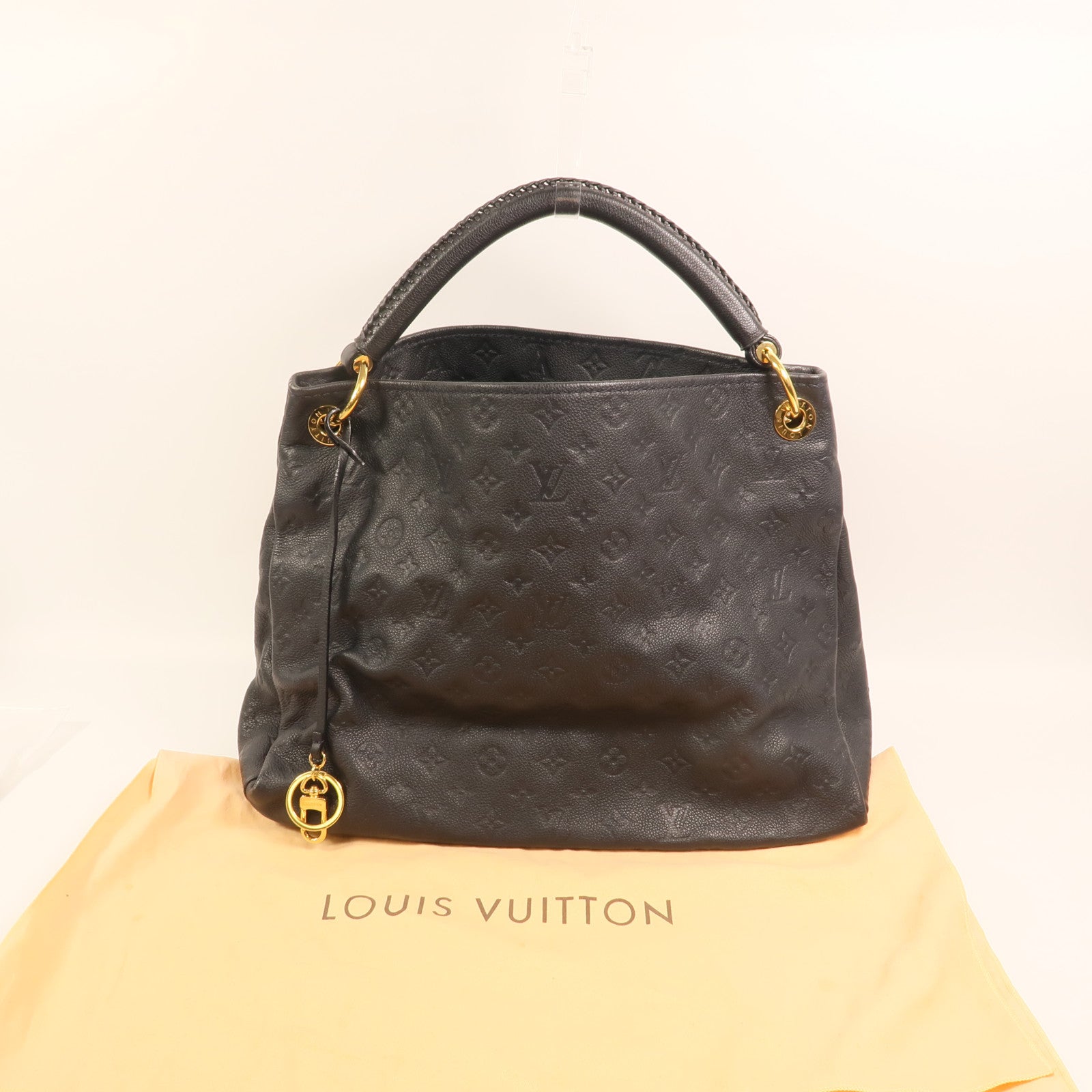 LOUIS VUITTON Monogram Empreinte Artsy MM金扣肩背袋