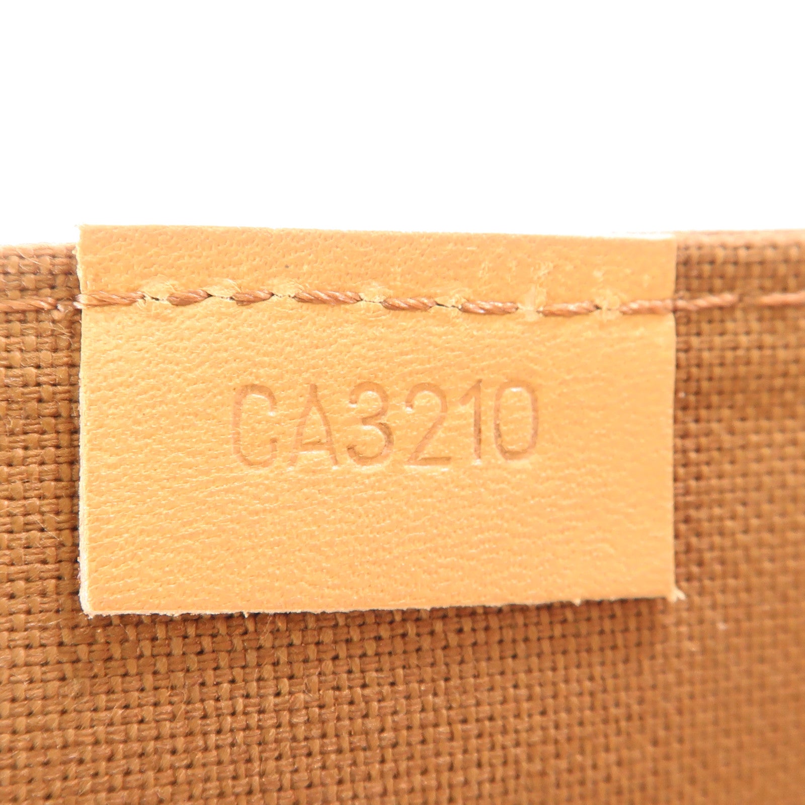 LOUIS VUITTON Monogram Petit Sac Plat金扣手挽肩背兩用袋棕色