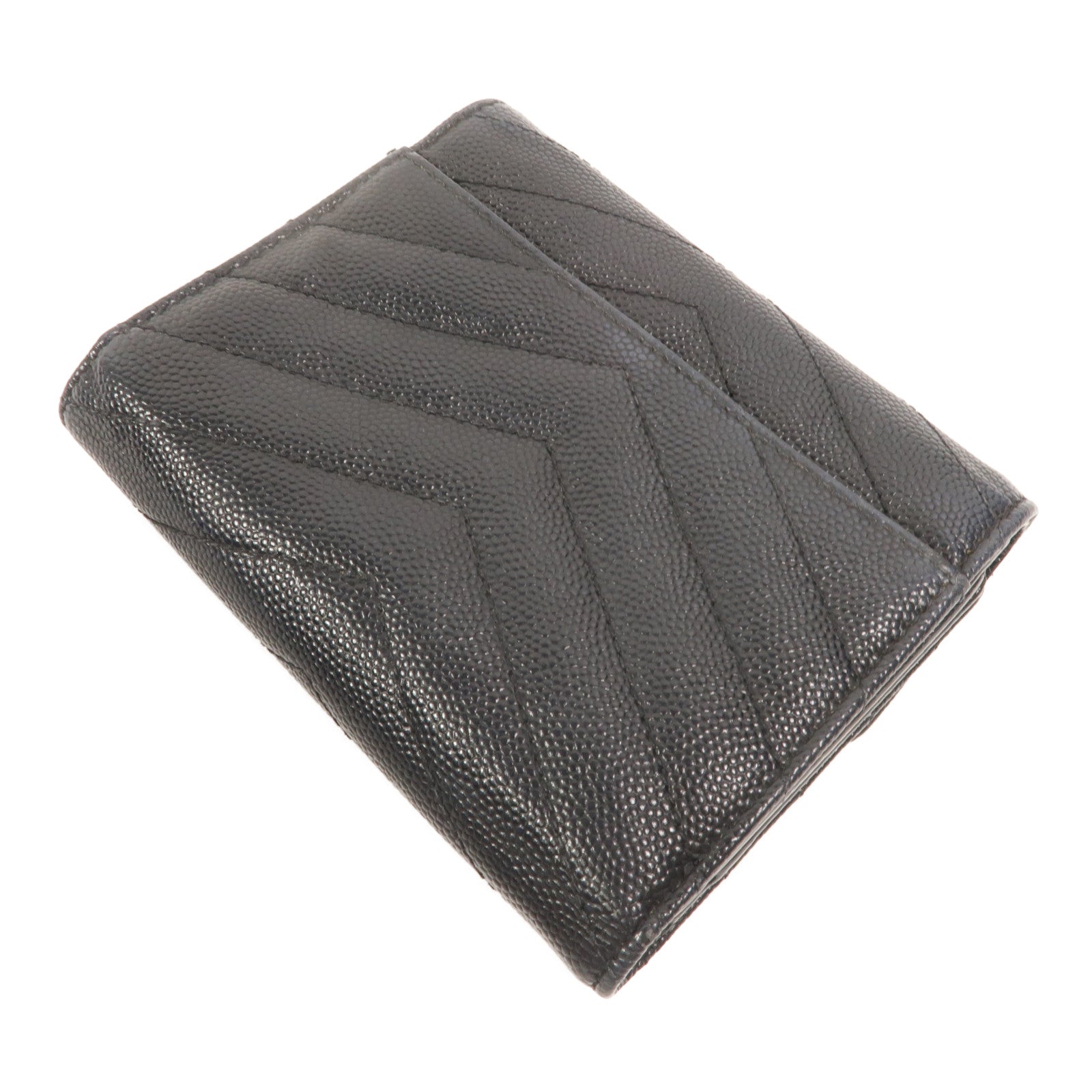 SAINT LAURENT 羊皮皮革Cassandre錢包