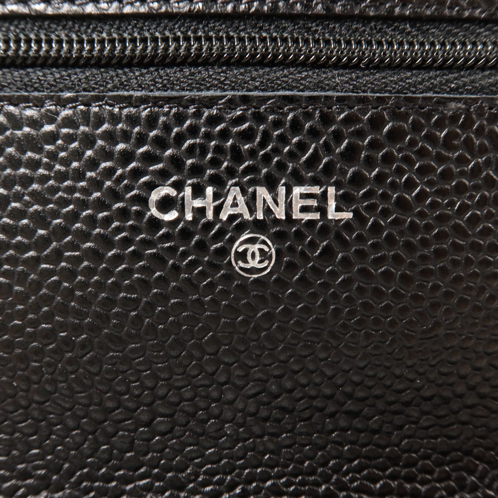 CHANEL 牛皮皮革WOC Wallet On Chain鏈帶肩背袋