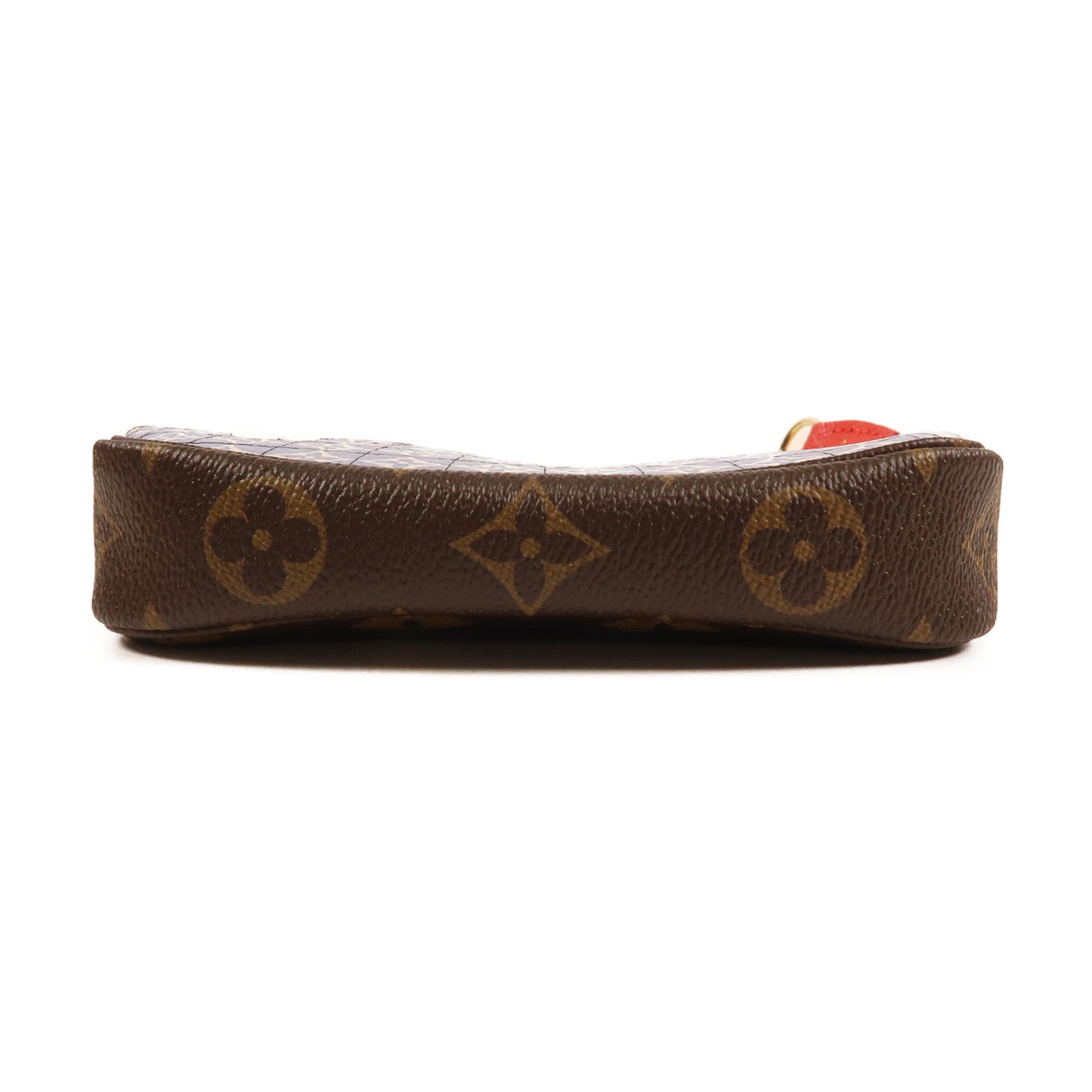 LOUIS VUITTON Monogram Mini Pochette Accessoires金扣手挽袋