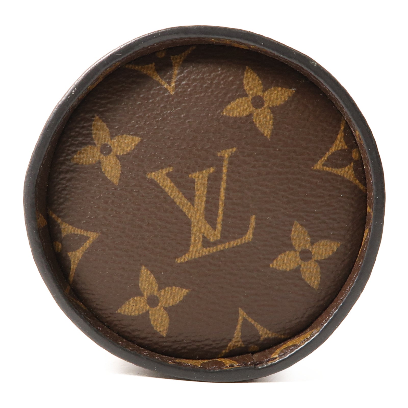 LOUIS VUITTON Monogram Coffee Cup肩背袋棕色