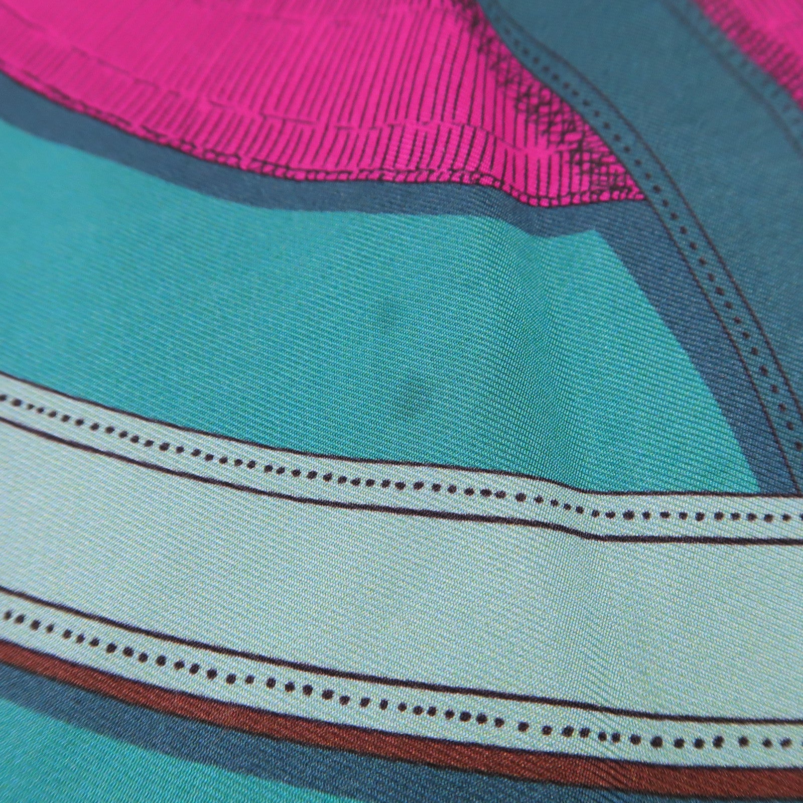 HERMES 絲質Maxi Twilly絲巾