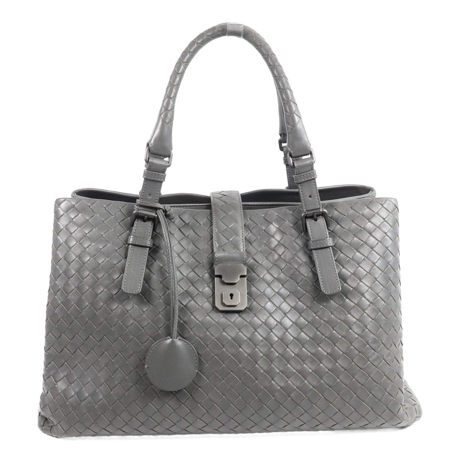 BOTTEGA VENETA 牛皮皮革Bottega Veneta Intrecciato Roma Bag肩背袋