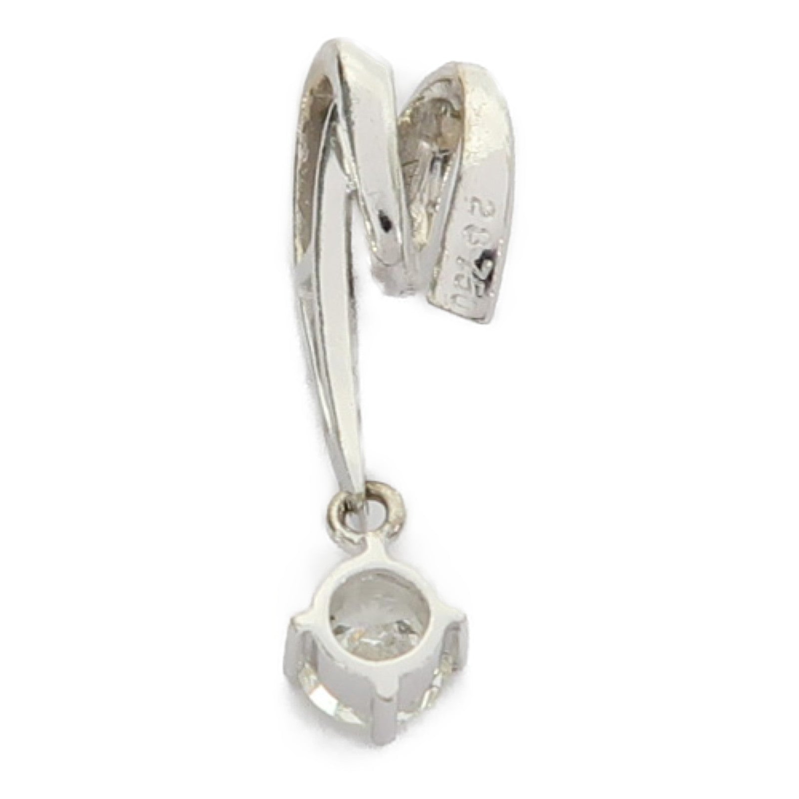 JEWELRY 18K白金Diamond 1.5g 0.28ct鑽石吊墜