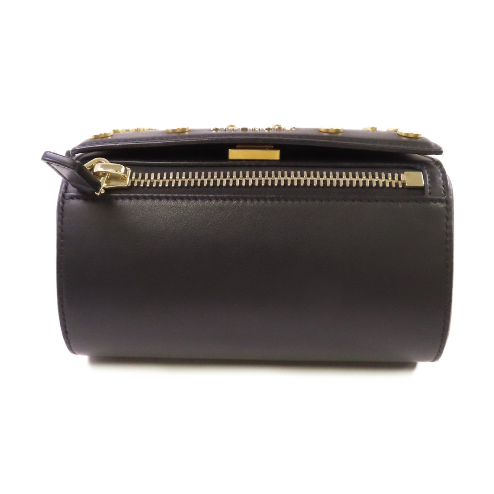 GIVENCHY 牛皮皮革Pandora Box Shoulder Bag金扣肩背袋黑色