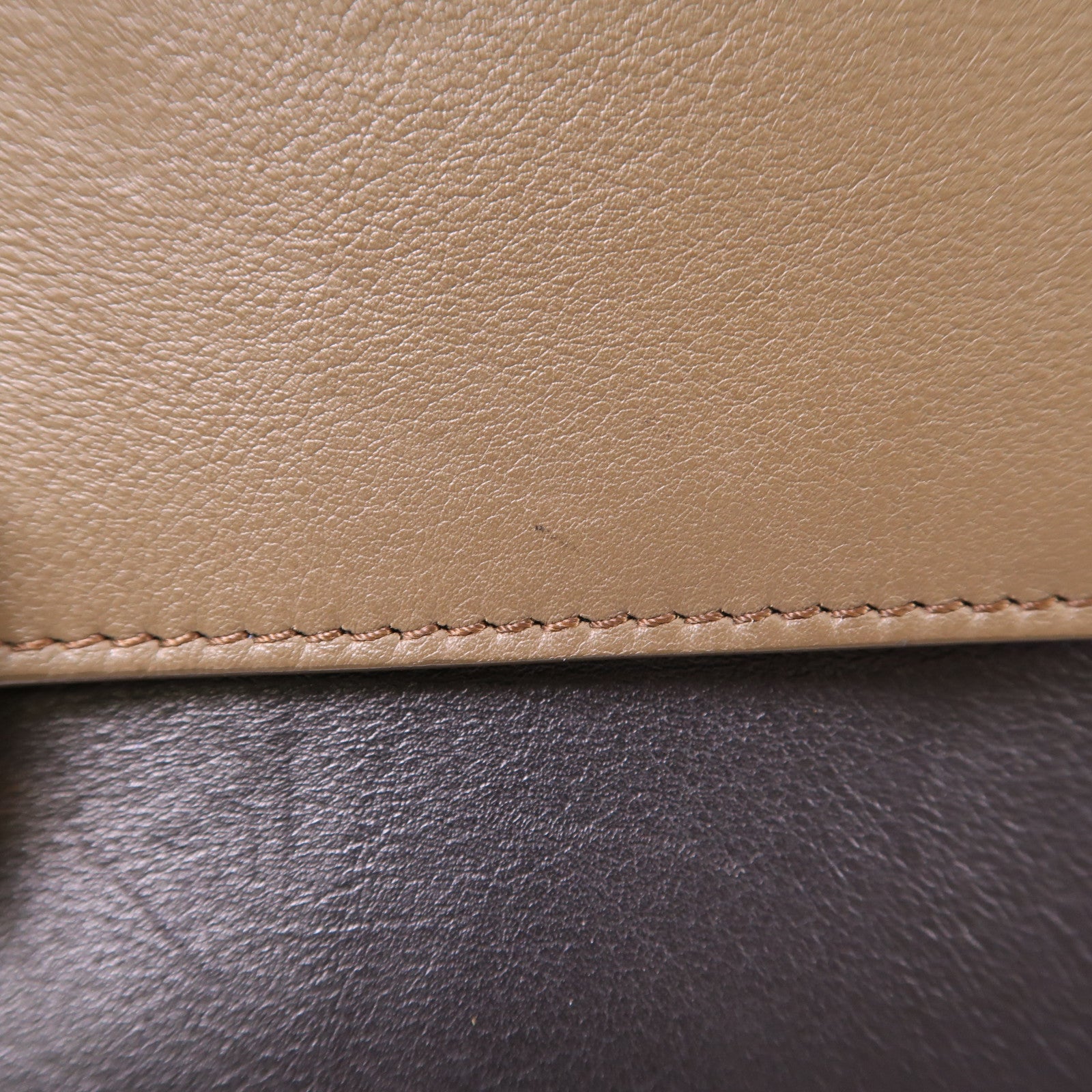 CELINE 牛皮皮革Trapeze金扣手挽肩背兩用袋