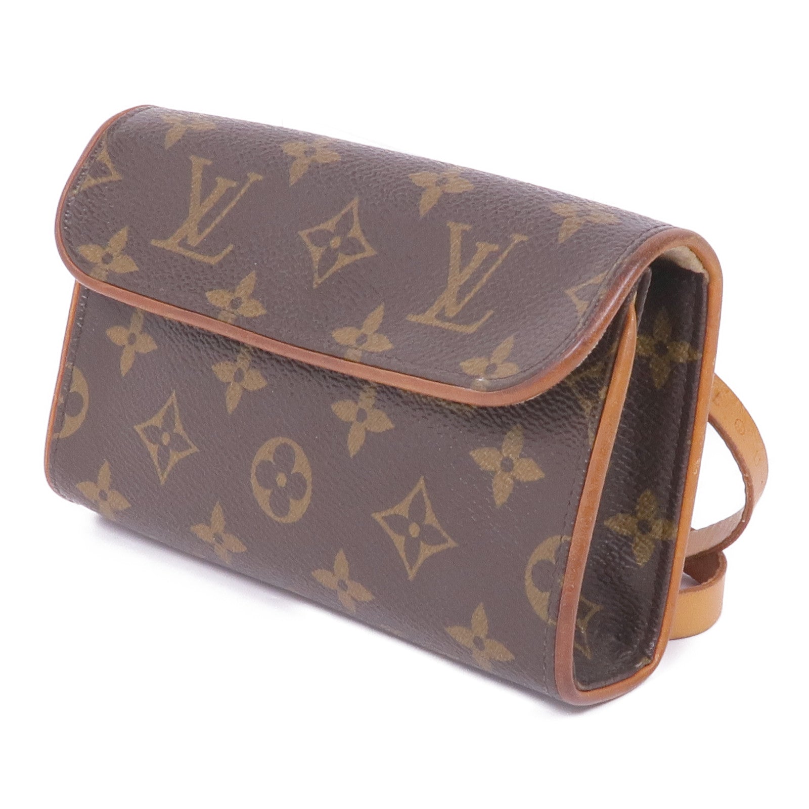 LOUIS VUITTON Monogram Pochette Florentine金扣腰包