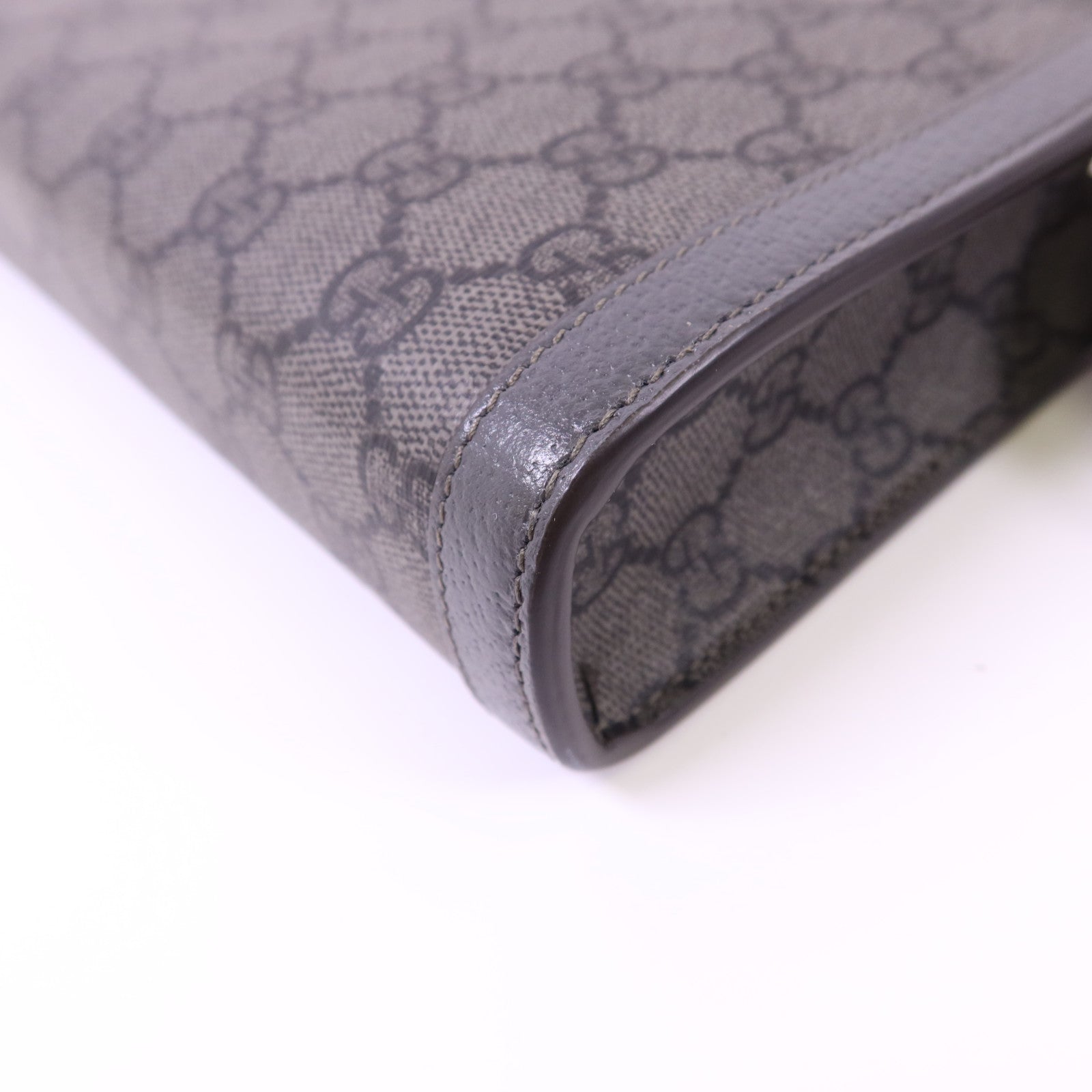 GUCCI 塗層帆布Ophidia Small Shoulder Bag銀扣肩背袋