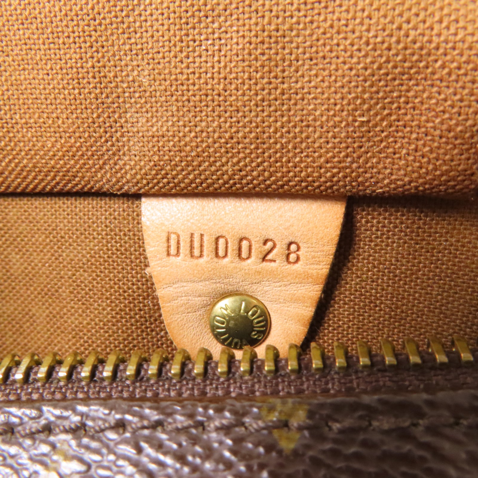 LOUIS VUITTON LV GHW Speedy 30 Handbag M41108 Monogram Brown