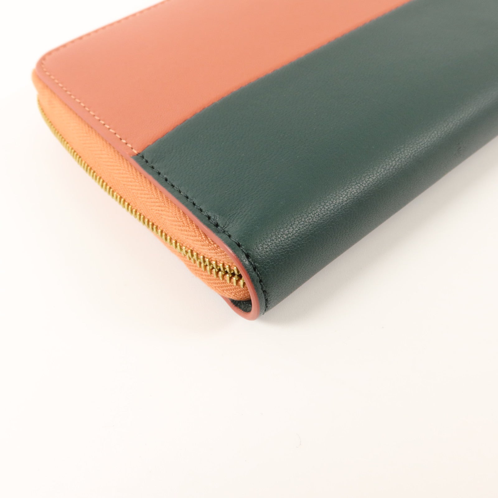 CELINE 牛皮皮革Large Zipped Wallet長錢包