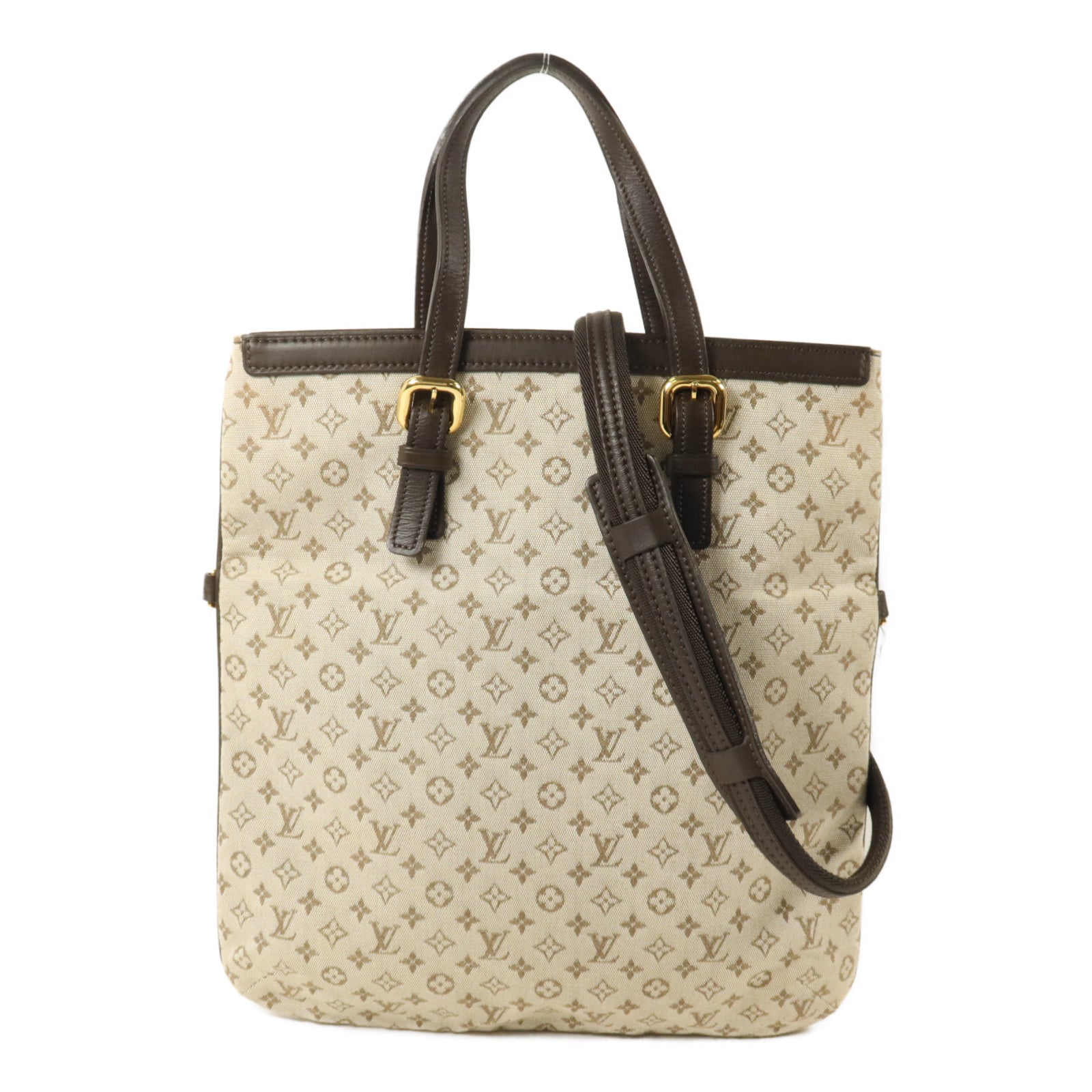 LOUIS VUITTON Monogram Mini Francoise手挽肩背兩用袋