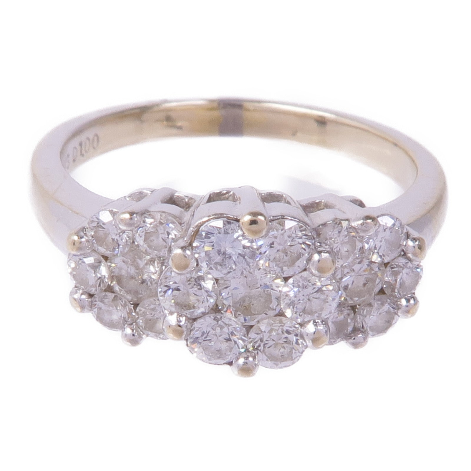 JEWELRY 18K白金Diamond Ring鑽石戒指US#6.5