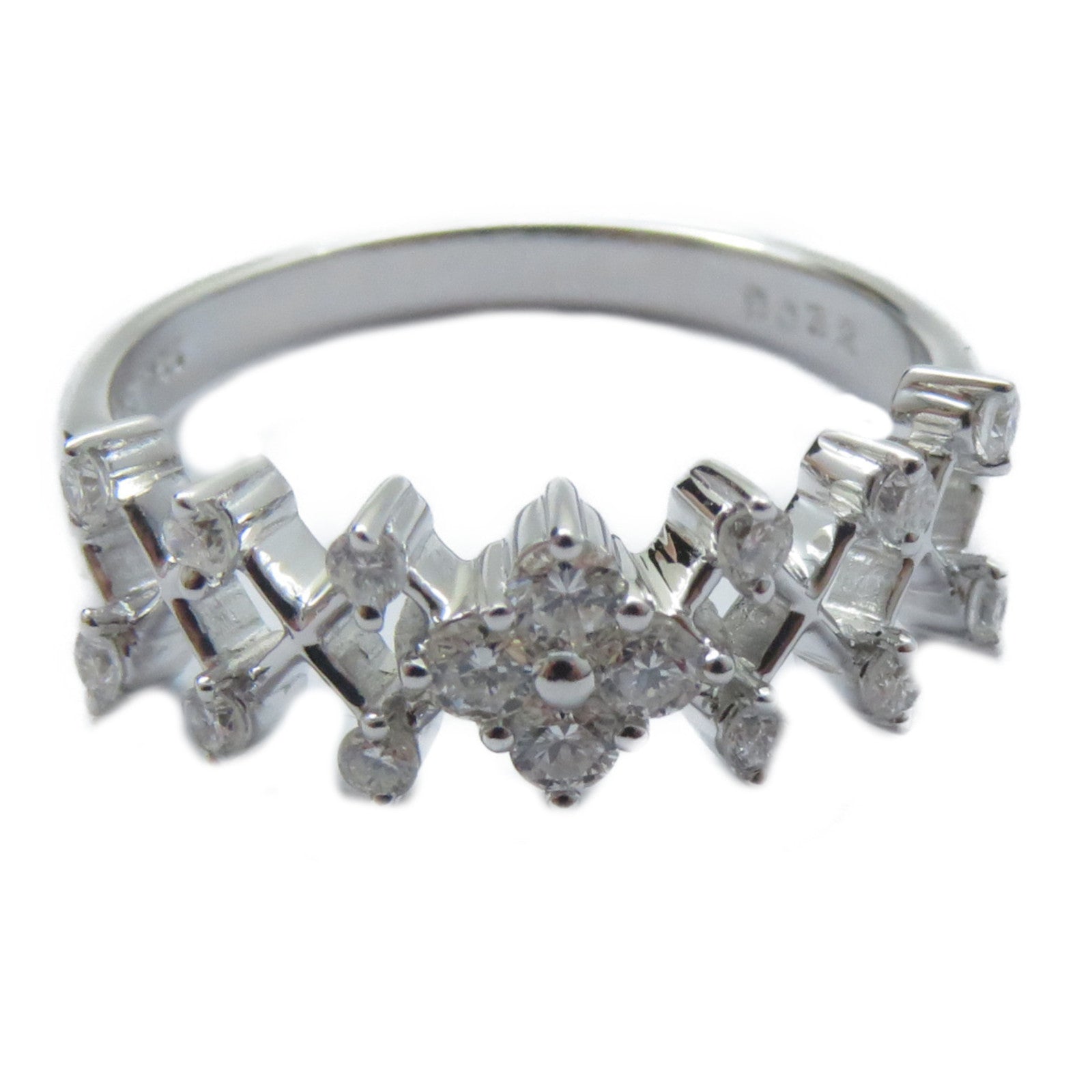 JEWELRY 【激減優惠】18K白金Diamond Ring 0.32ct鑽石戒指US#6.25