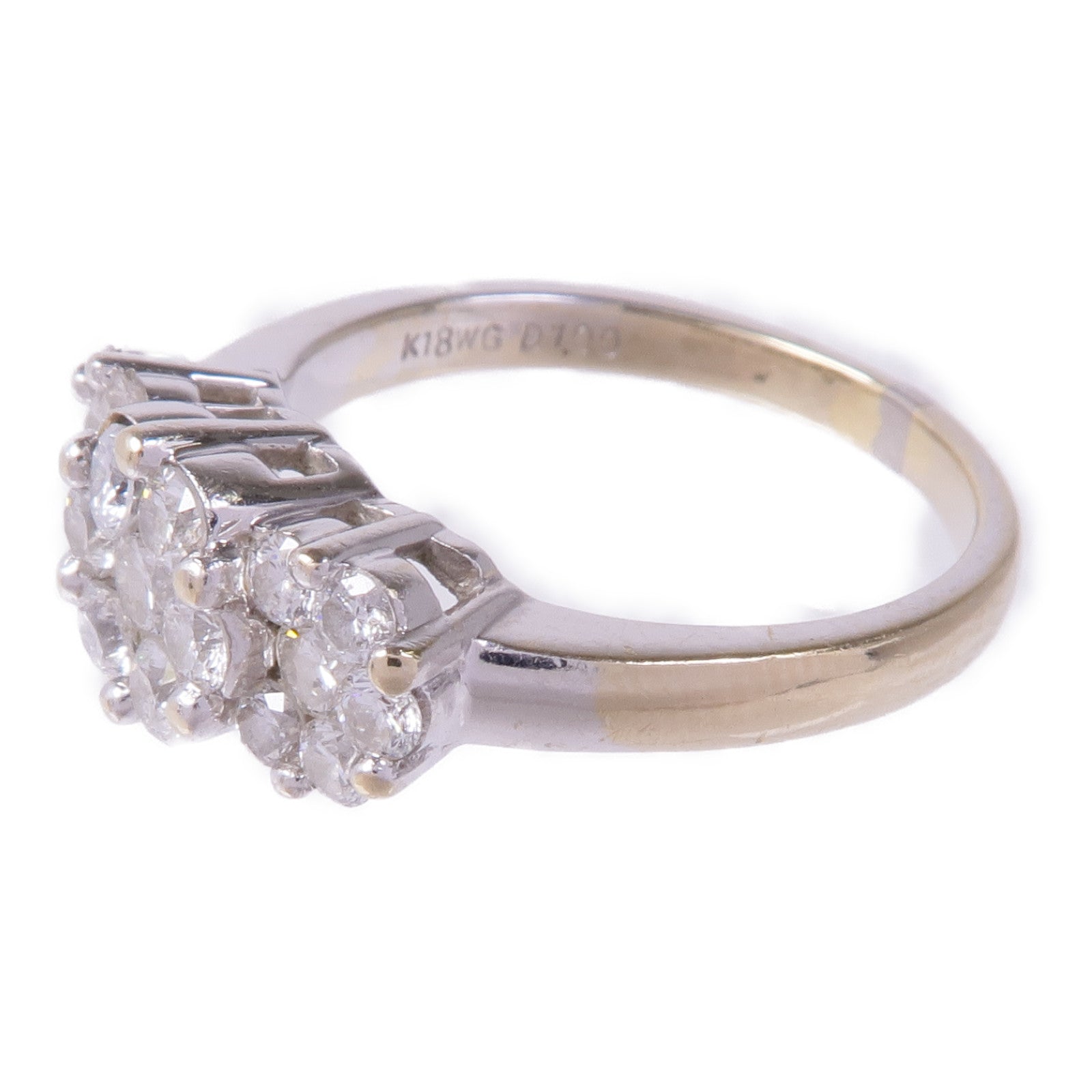 JEWELRY 18K白金Diamond Ring鑽石戒指US#6.5
