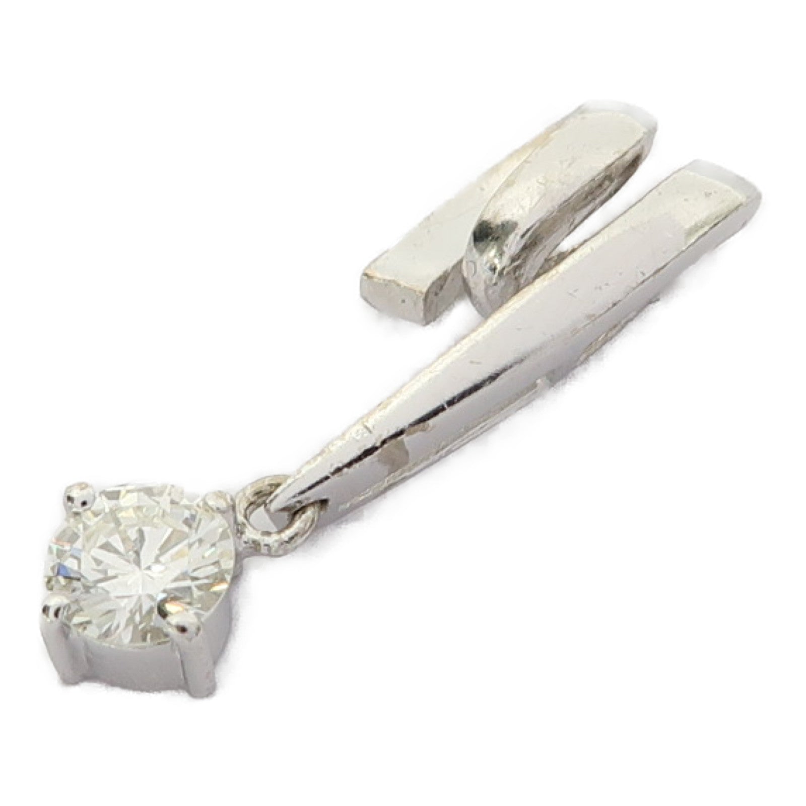 JEWELRY 18K白金Diamond 1.5g 0.28ct鑽石吊墜