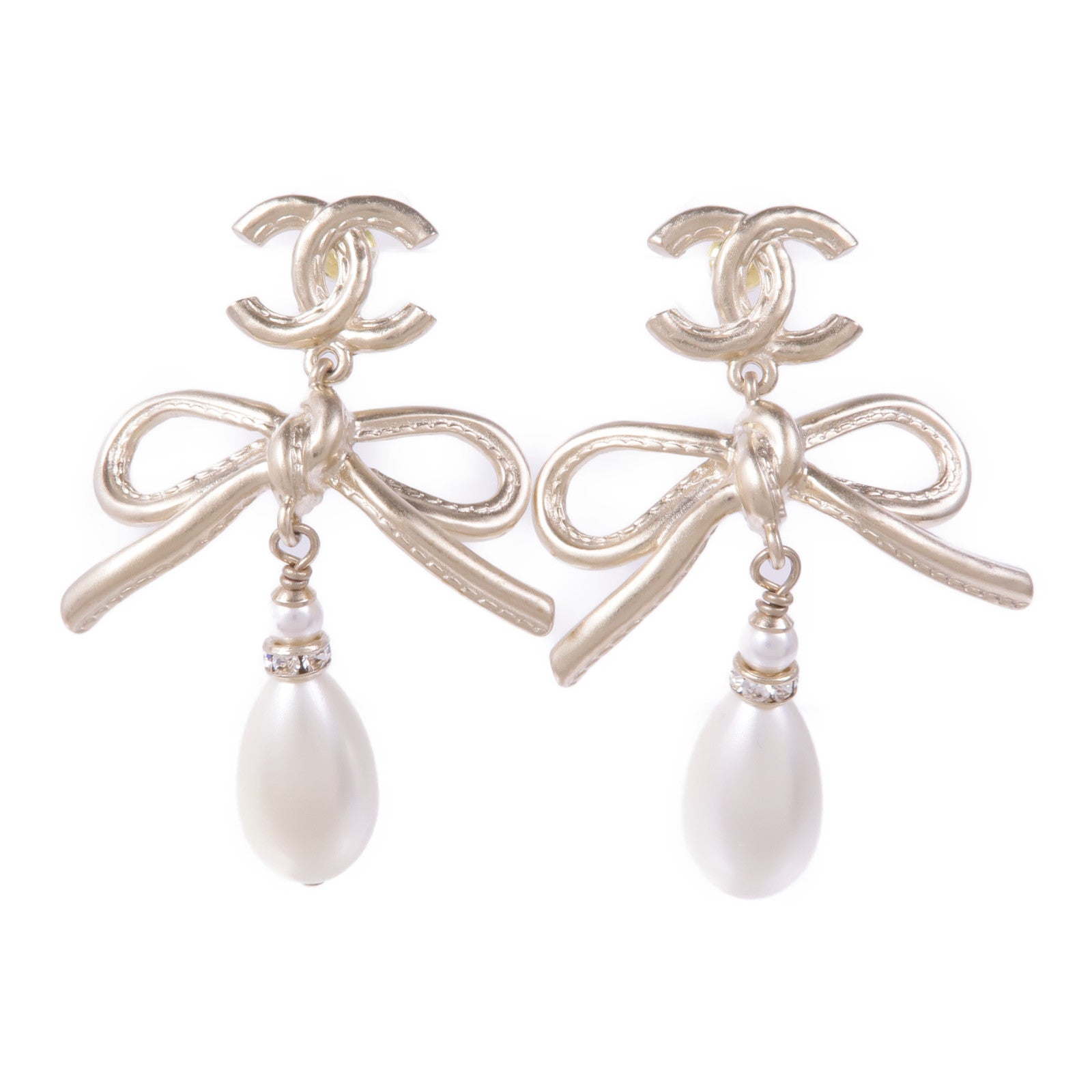 CHANEL PVC/金屬Earrings耳環