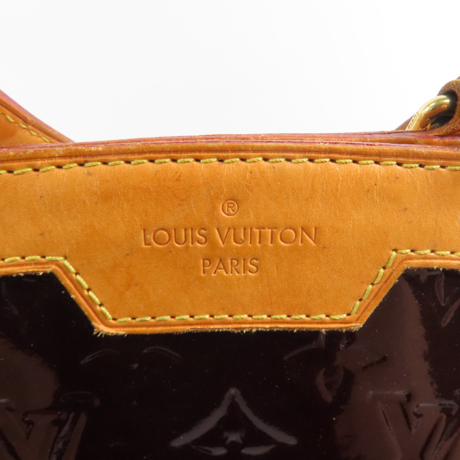 LOUIS VUITTON Vernis Brea MM金扣手挽肩背兩用袋