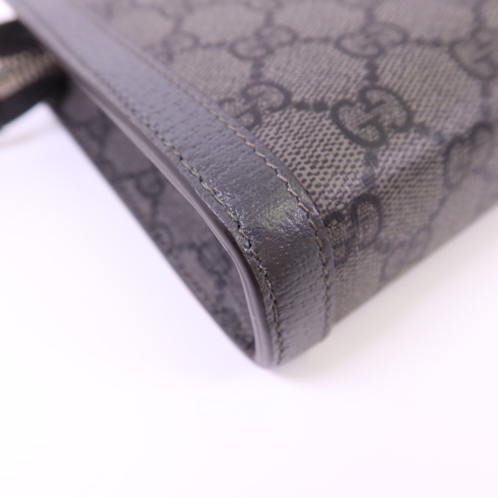 GUCCI 塗層帆布Ophidia Small Shoulder Bag銀扣肩背袋