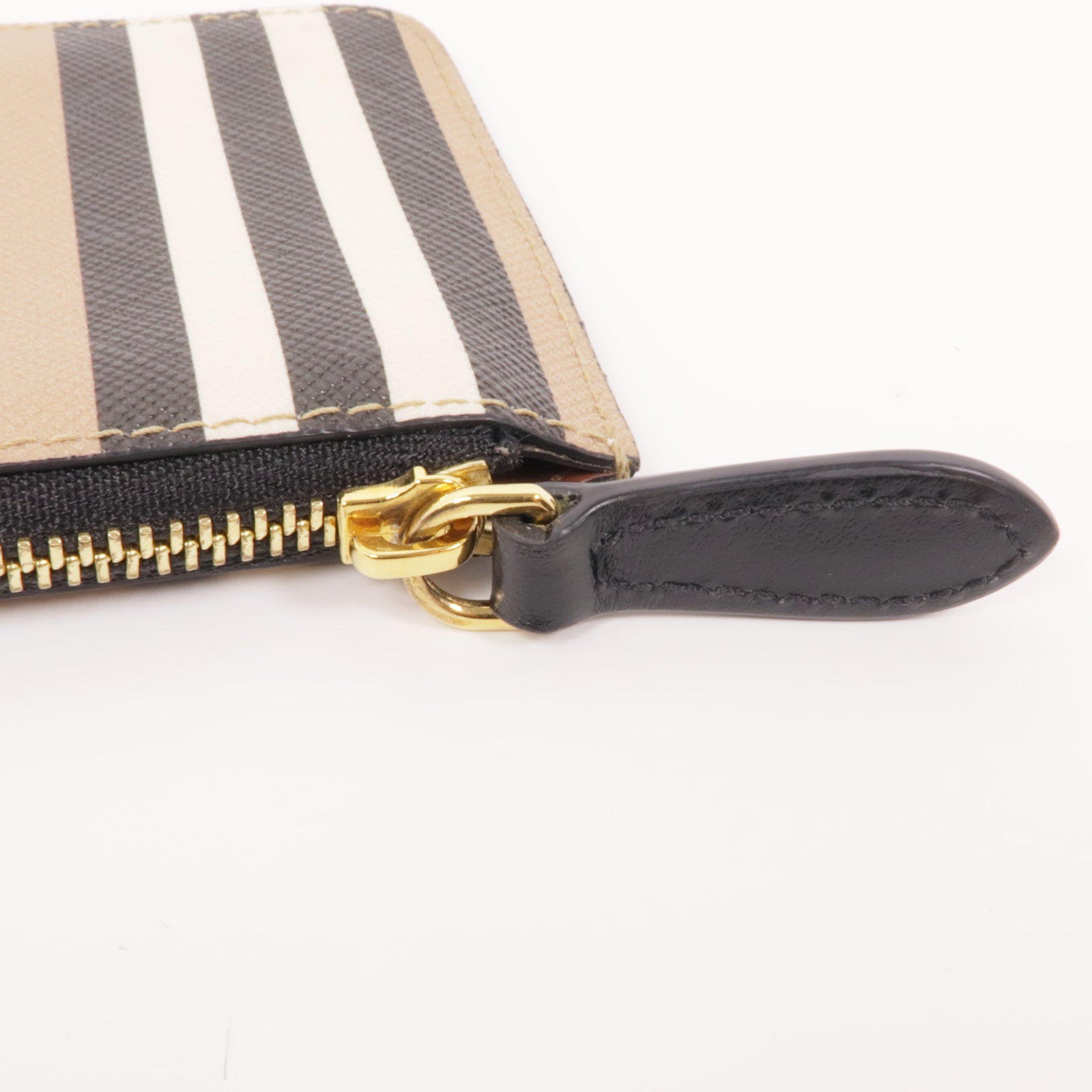 BURBERRY 塗層帆布Key Case金扣鎖匙包