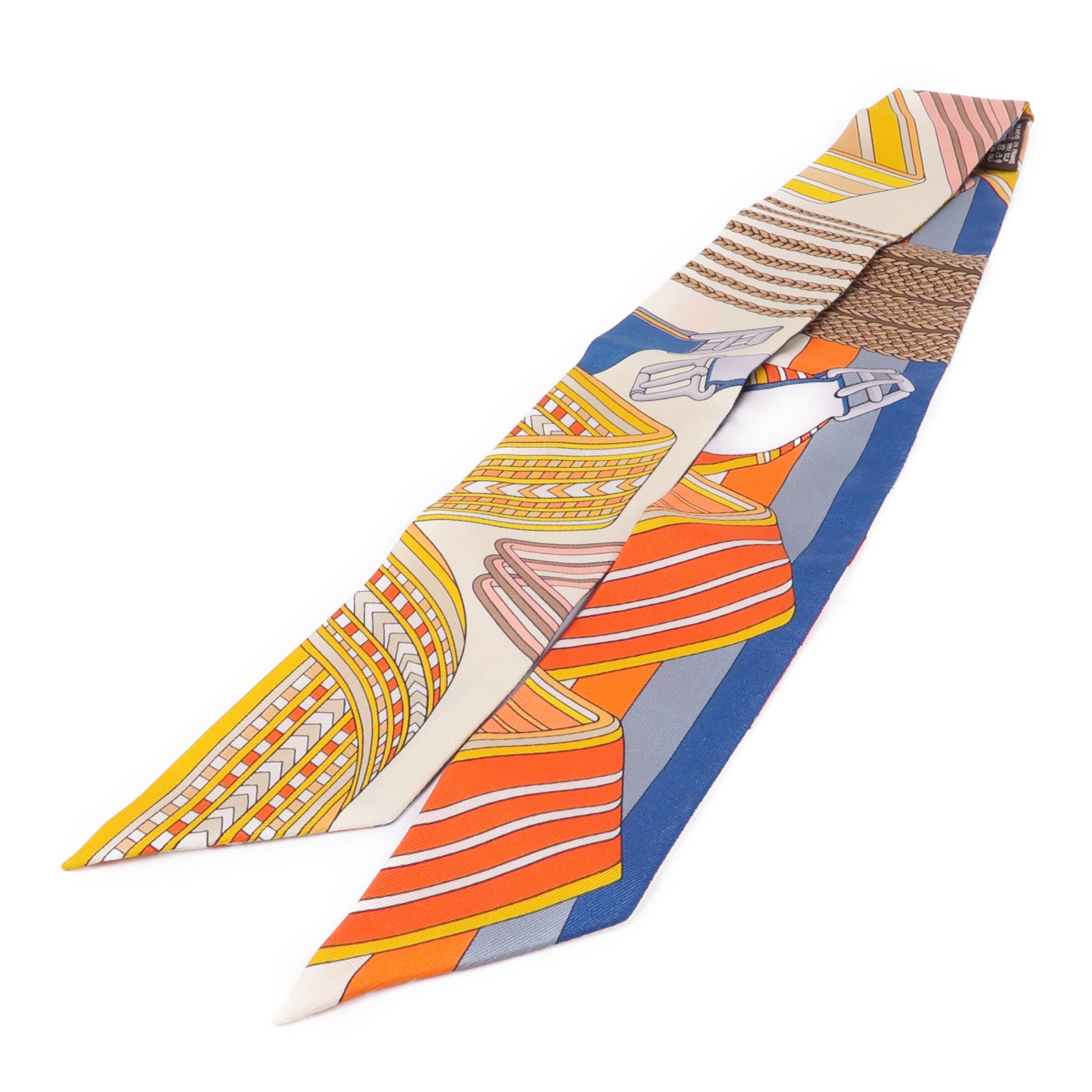 HERMES 絲質Twilly絲巾