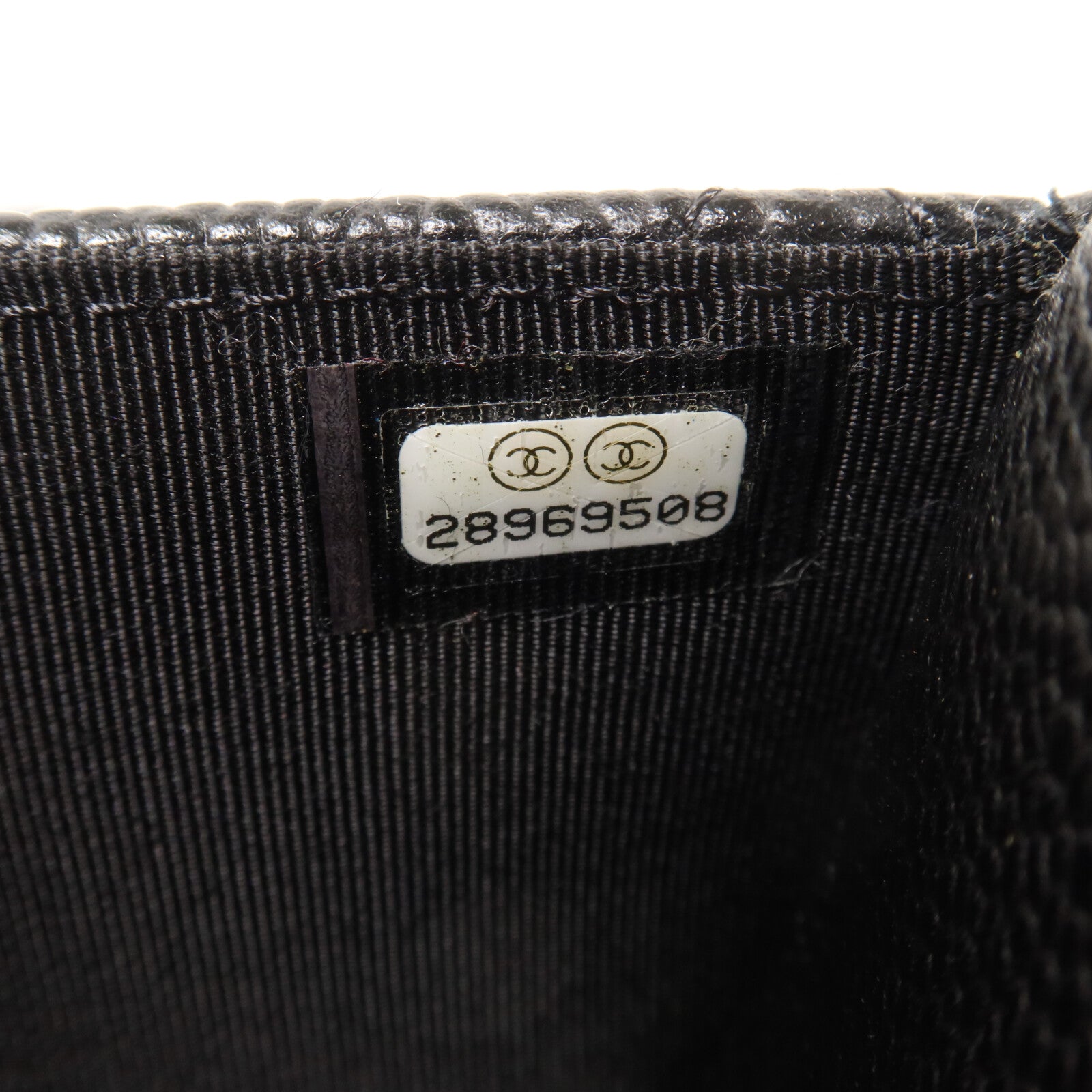 CHANEL 牛皮皮革WOC Wallet On Chain鏈帶肩背袋