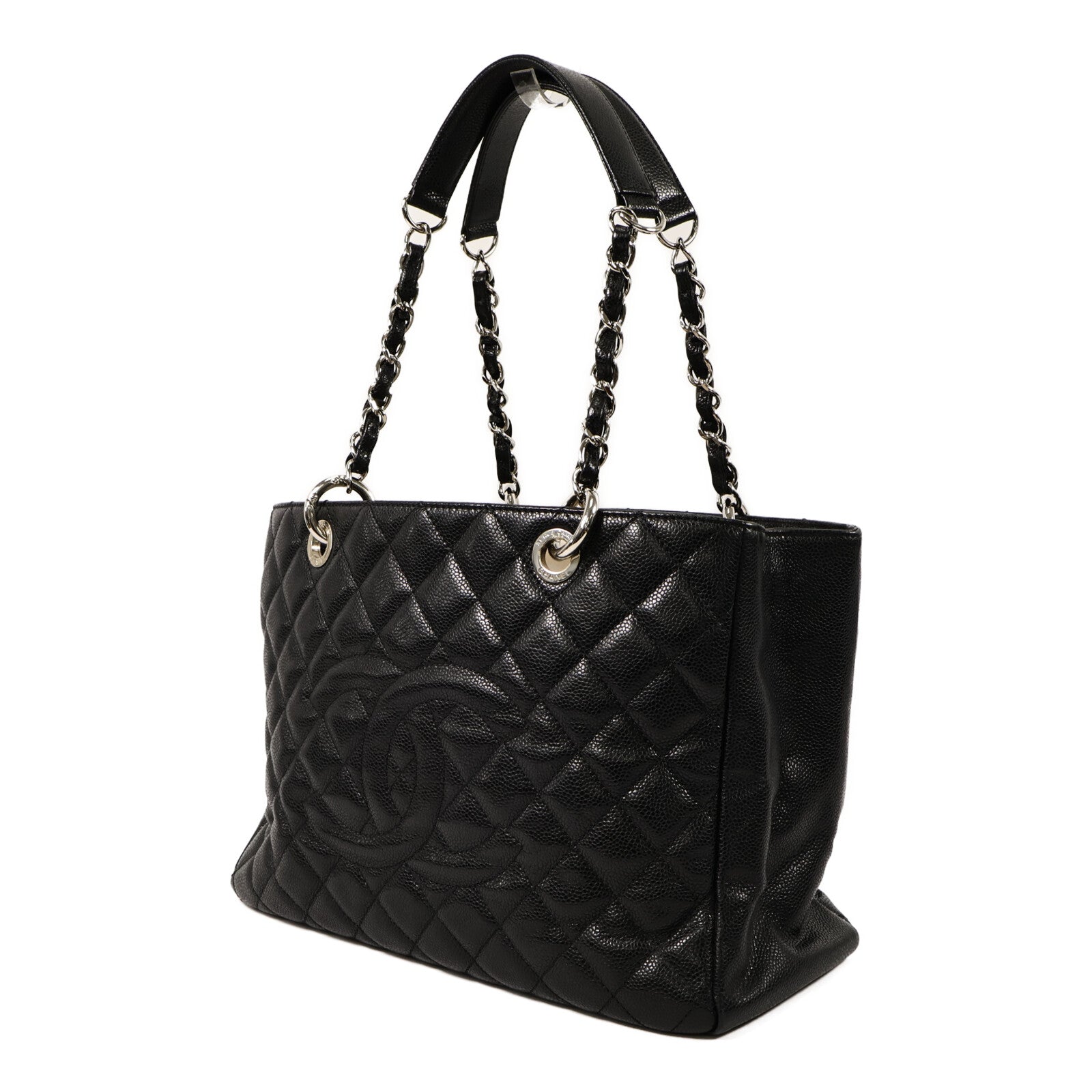 CHANEL GST Grand Shopping Tote Bag鏈帶肩背袋