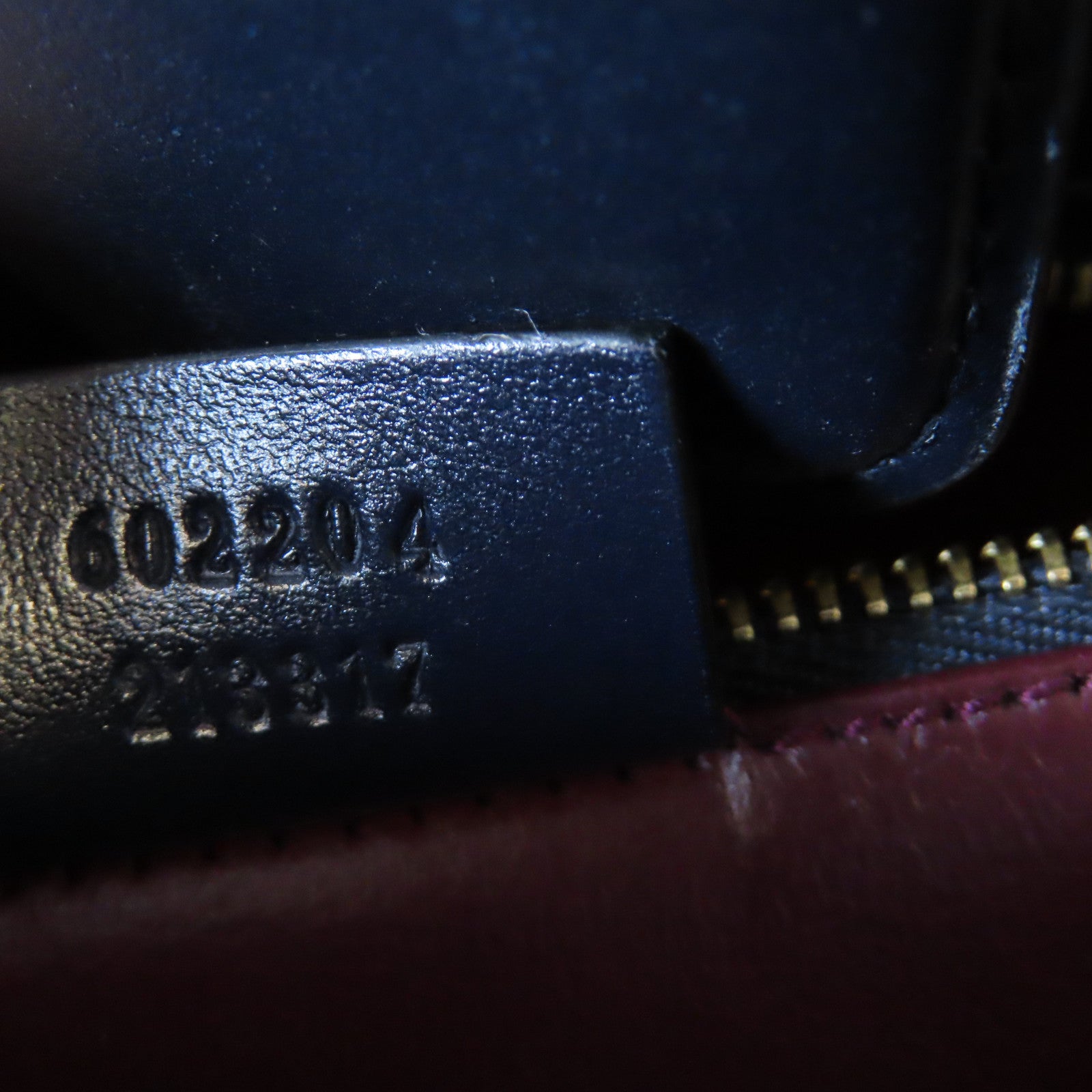 GUCCI 【激減優惠】帆布/皮革Horsebit 1955金扣肩背袋深藍色/米色