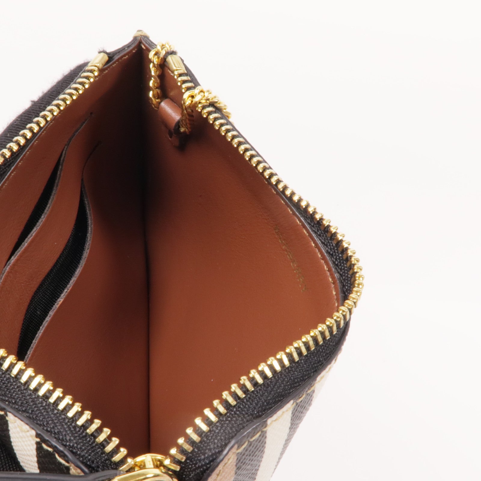 BURBERRY 塗層帆布Key Case金扣鎖匙包
