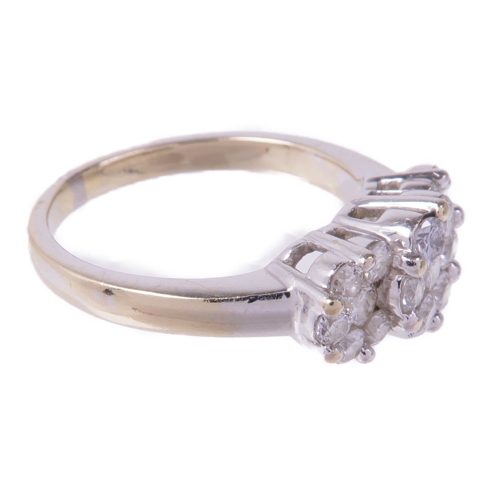 JEWELRY 18K白金Diamond Ring鑽石戒指US#6.5