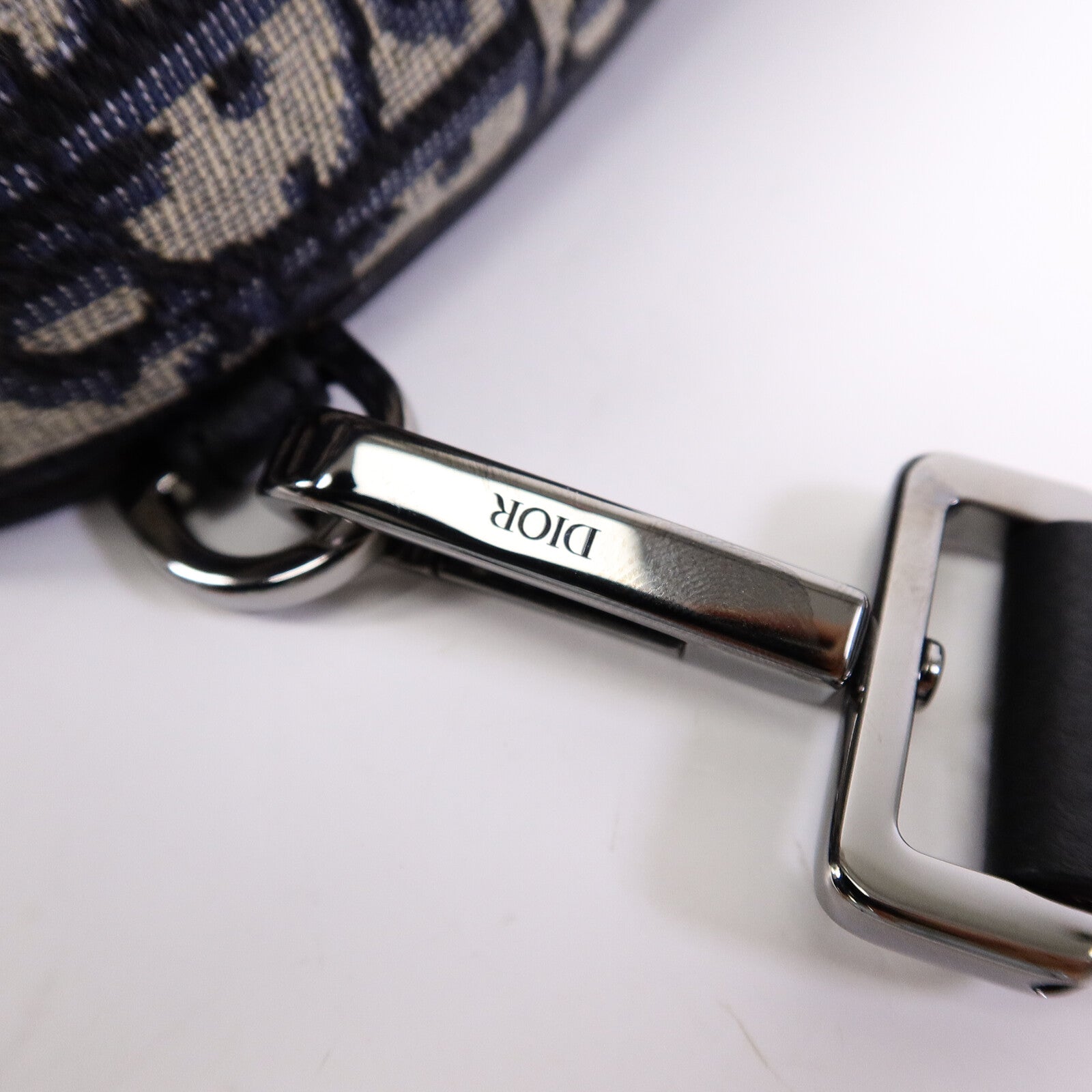 Dior 帆布/牛皮皮革Gallop Sling Bag肩背袋