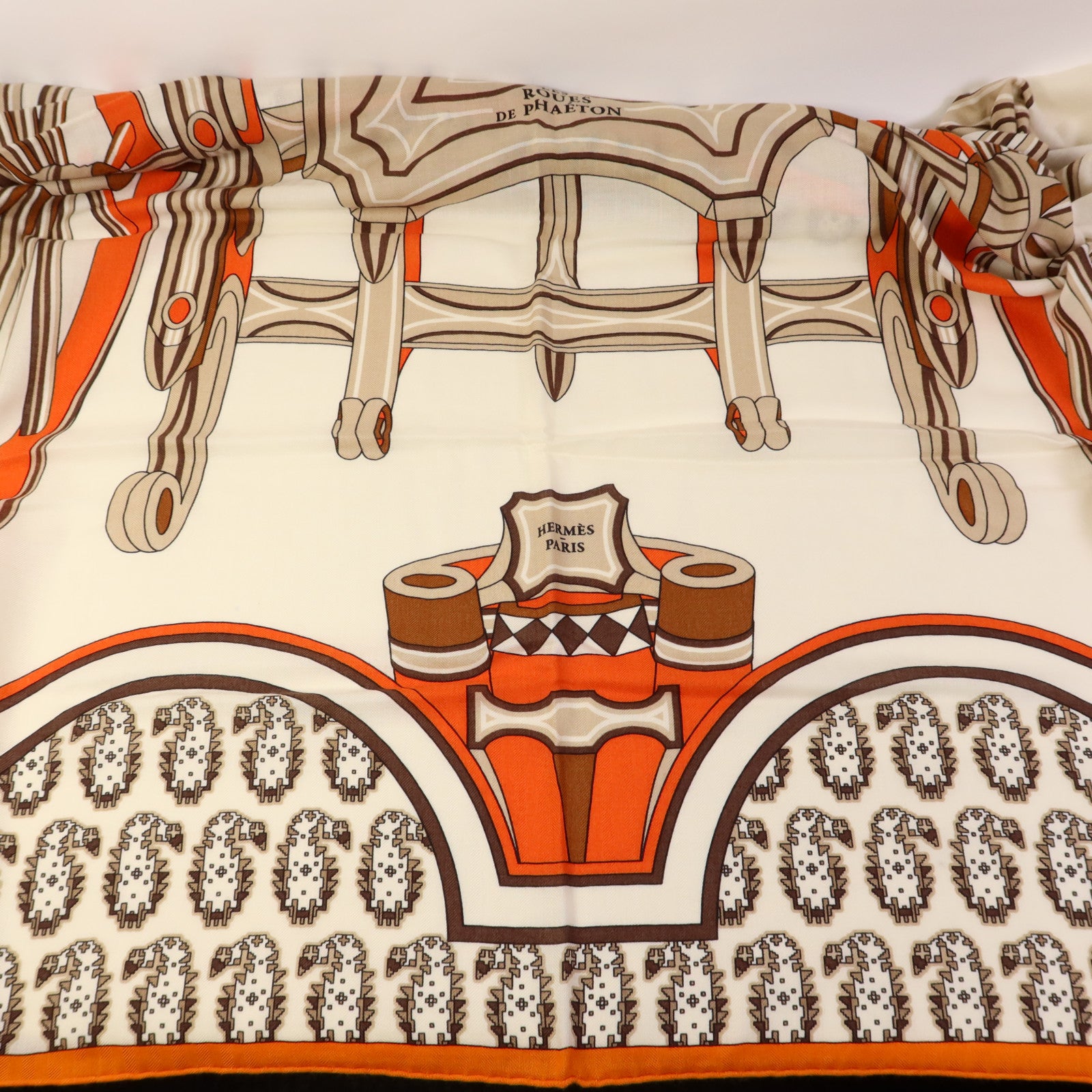 HERMES 羊絨/絲質Scarf 140X140絲巾