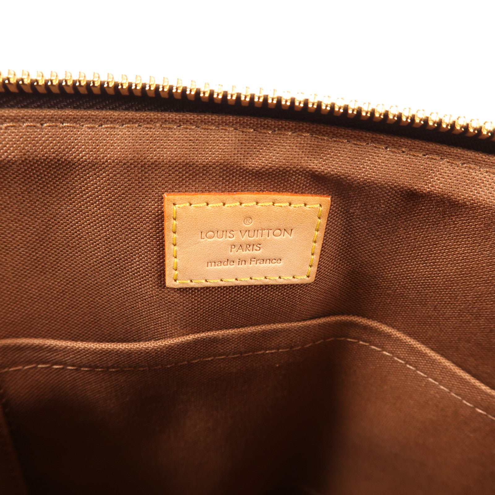 LOUIS VUITTON 【激減優惠】Monogram Palermo PM金扣手挽肩背兩用袋棕色