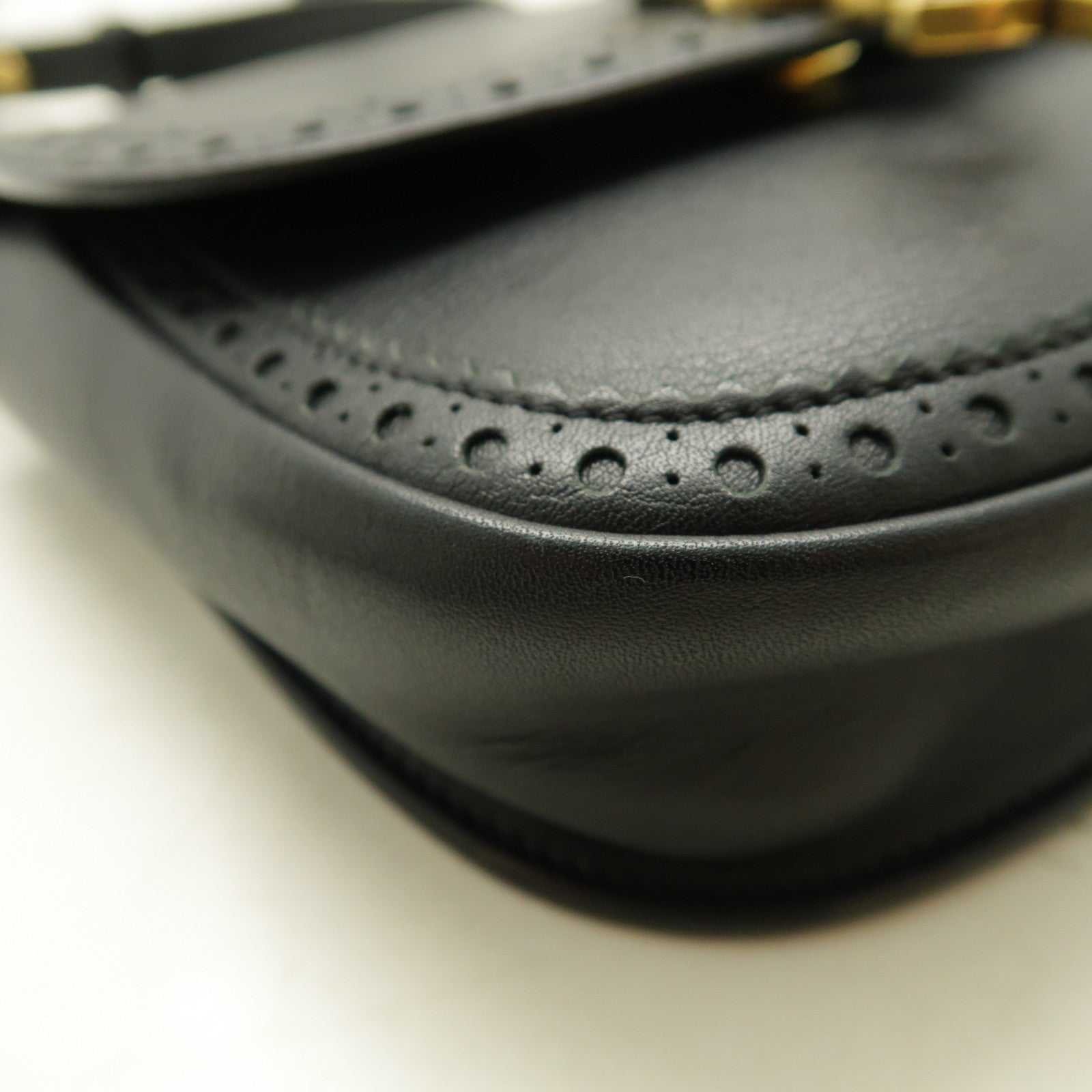 SAINT LAURENT 牛皮皮革kaia Small Shoulder Bag金扣肩背袋黑色