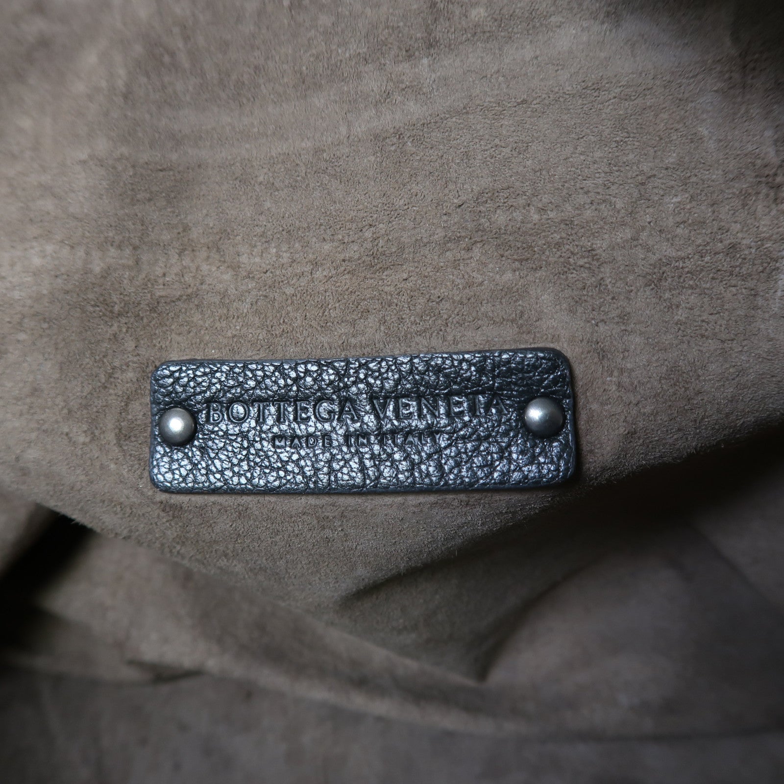 BOTTEGA VENETA 牛皮皮革Hand Bag手挽袋灰色