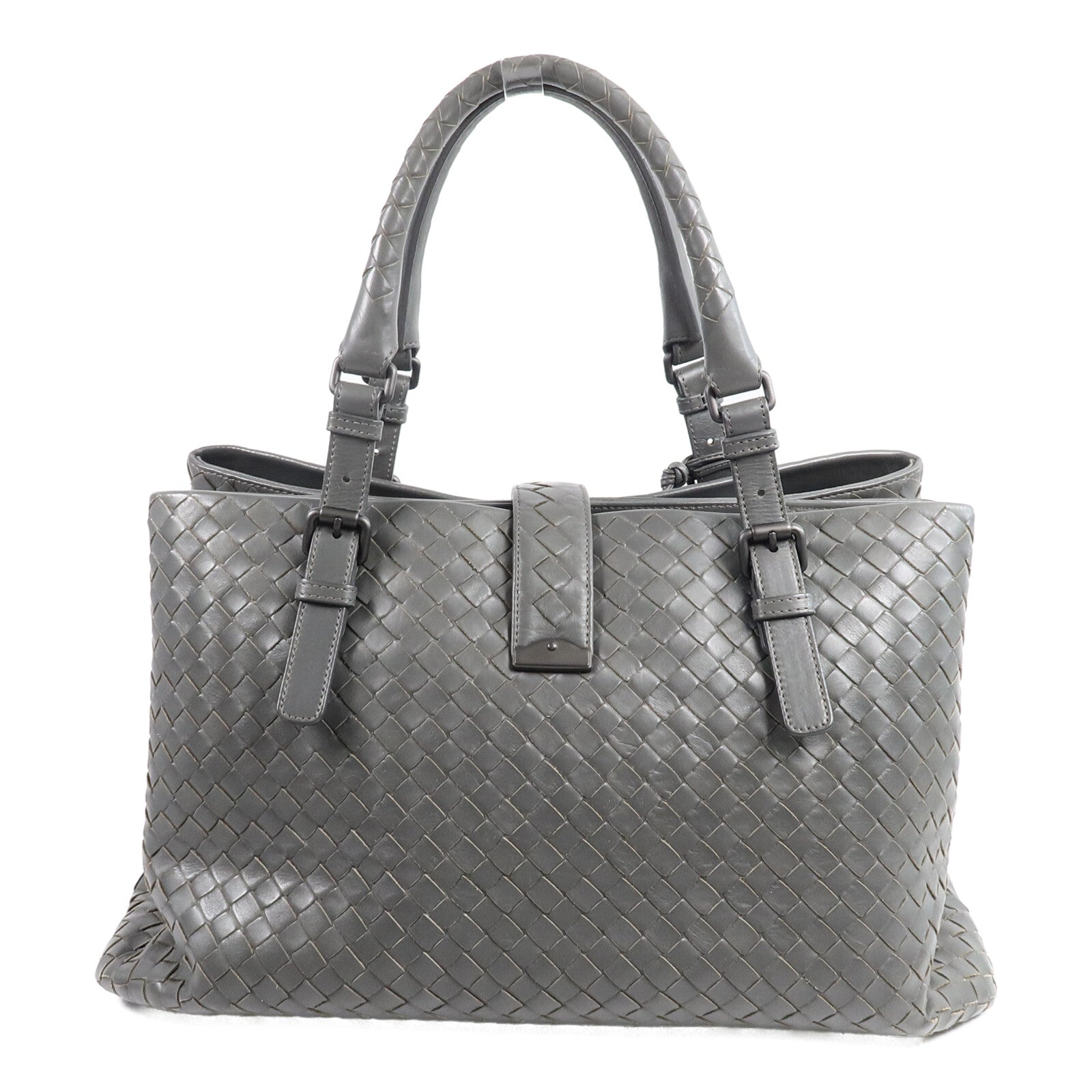 BOTTEGA VENETA 牛皮皮革Bottega Veneta Intrecciato Roma Bag肩背袋