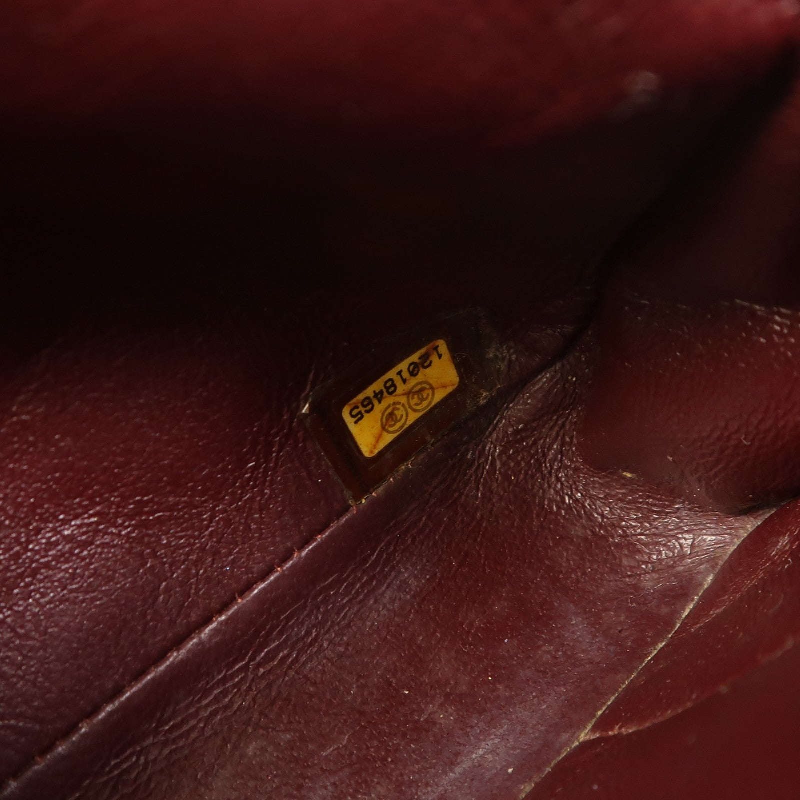 CHANEL 羊皮皮革Chain Shoulder銀扣鏈帶肩背袋