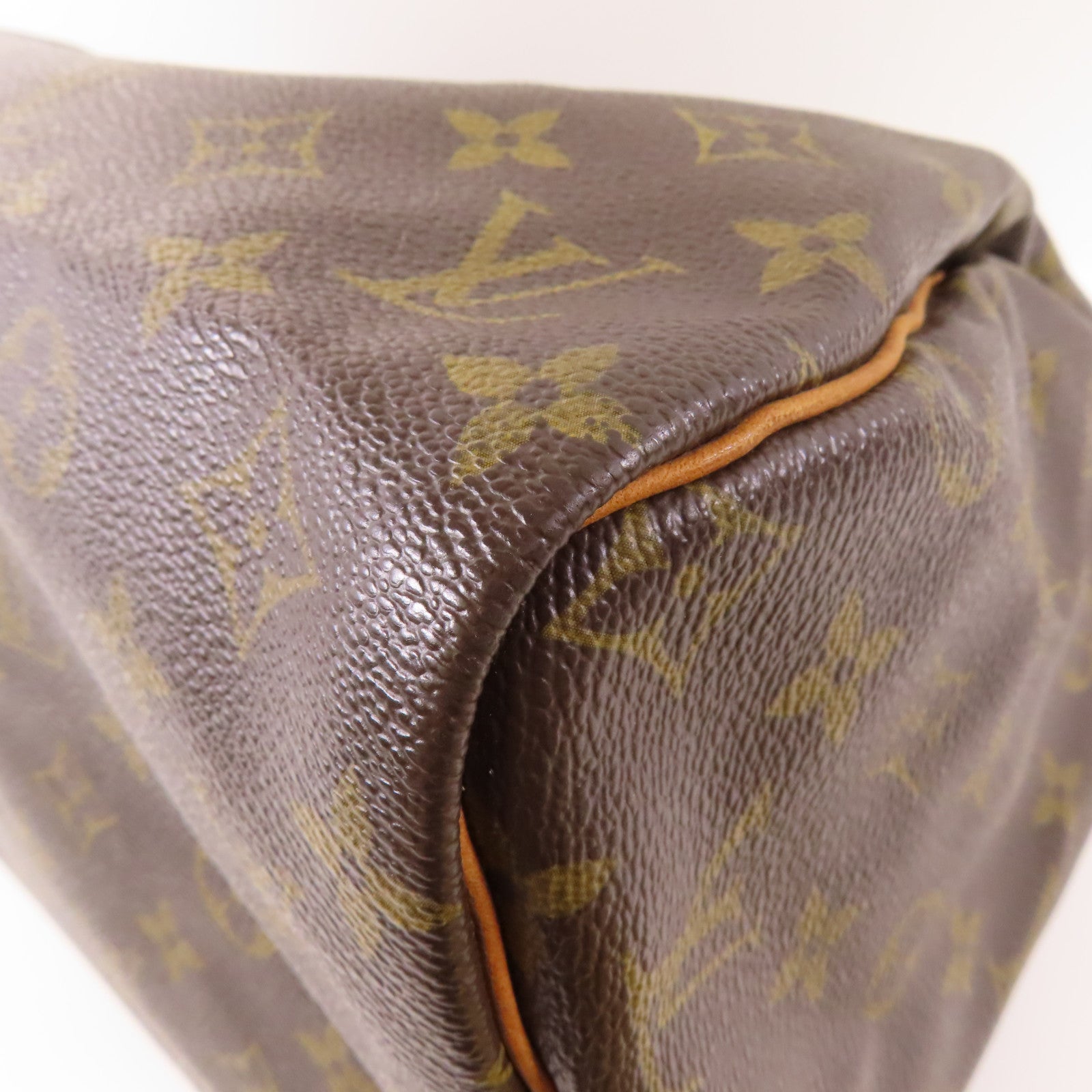 LOUIS VUITTON LV GHW Speedy 30 Handbag M41108 Monogram Brown