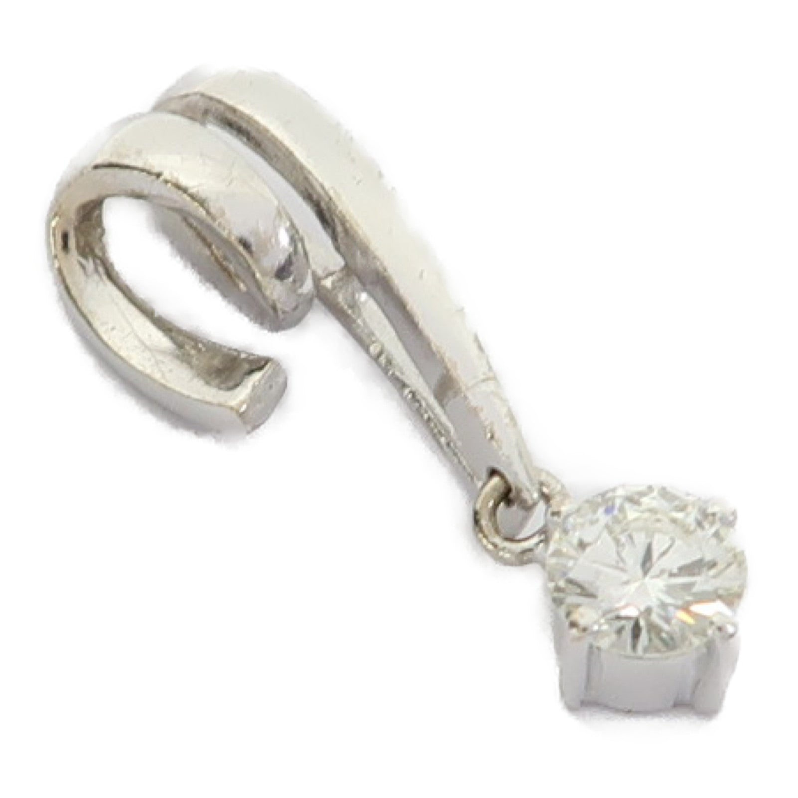 JEWELRY 18K白金Diamond 1.5g 0.28ct鑽石吊墜